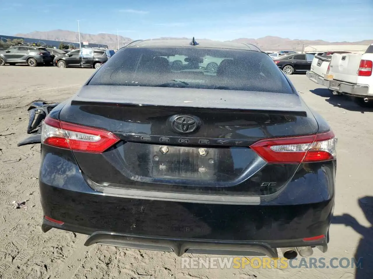 6 fotografías del automóvil dañado 4T1B11HK0KU287171 TOYOTA CAMRY 2019