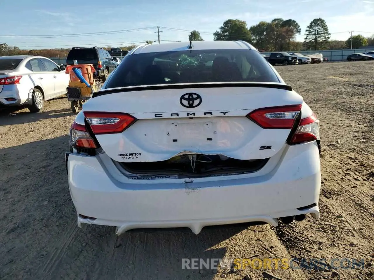 6 fotografías del automóvil dañado 4T1B11HK0KU294749 TOYOTA CAMRY 2019