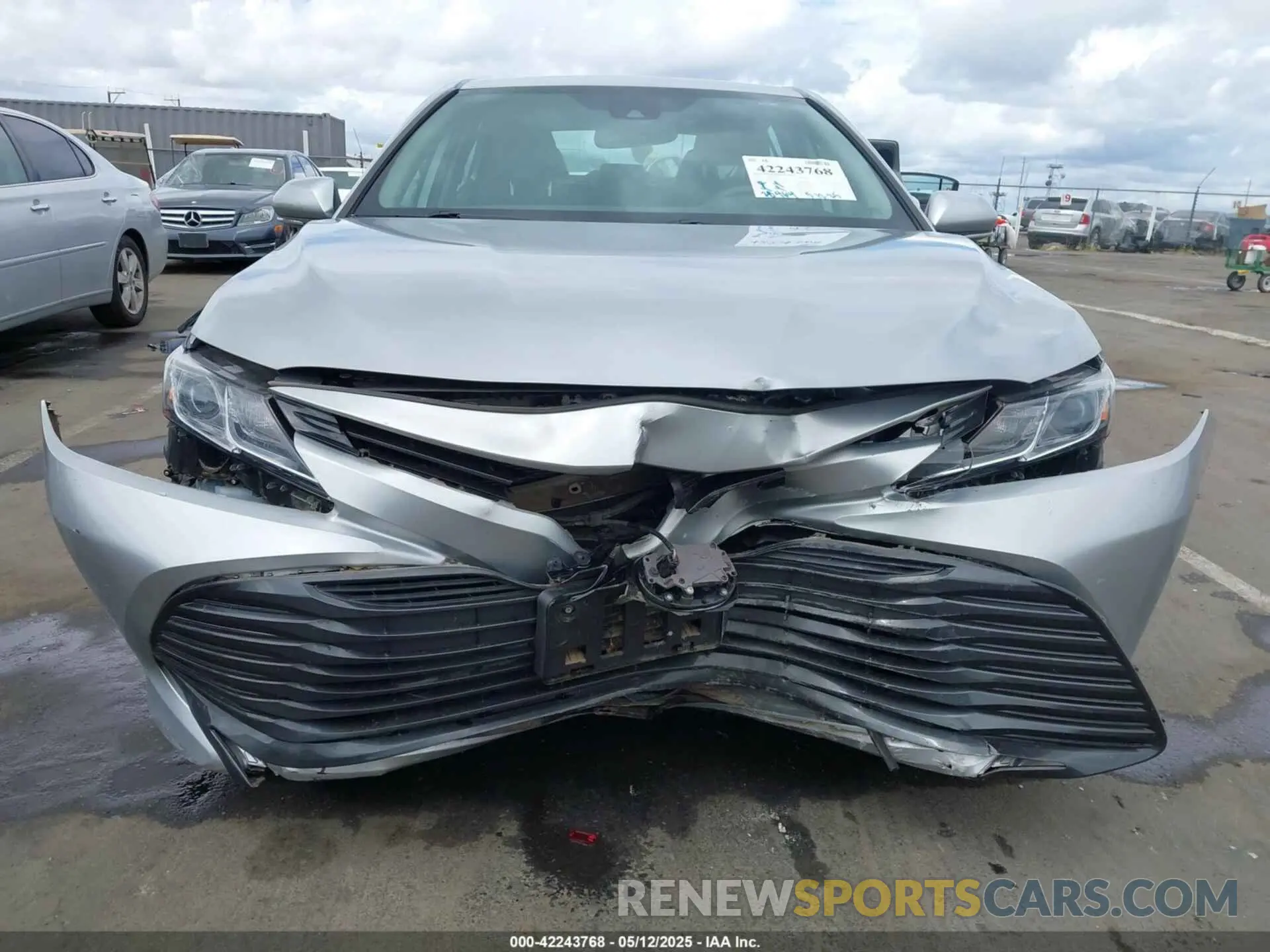 6 fotografías del automóvil dañado 4T1B11HK0KU297733 TOYOTA CAMRY 2019