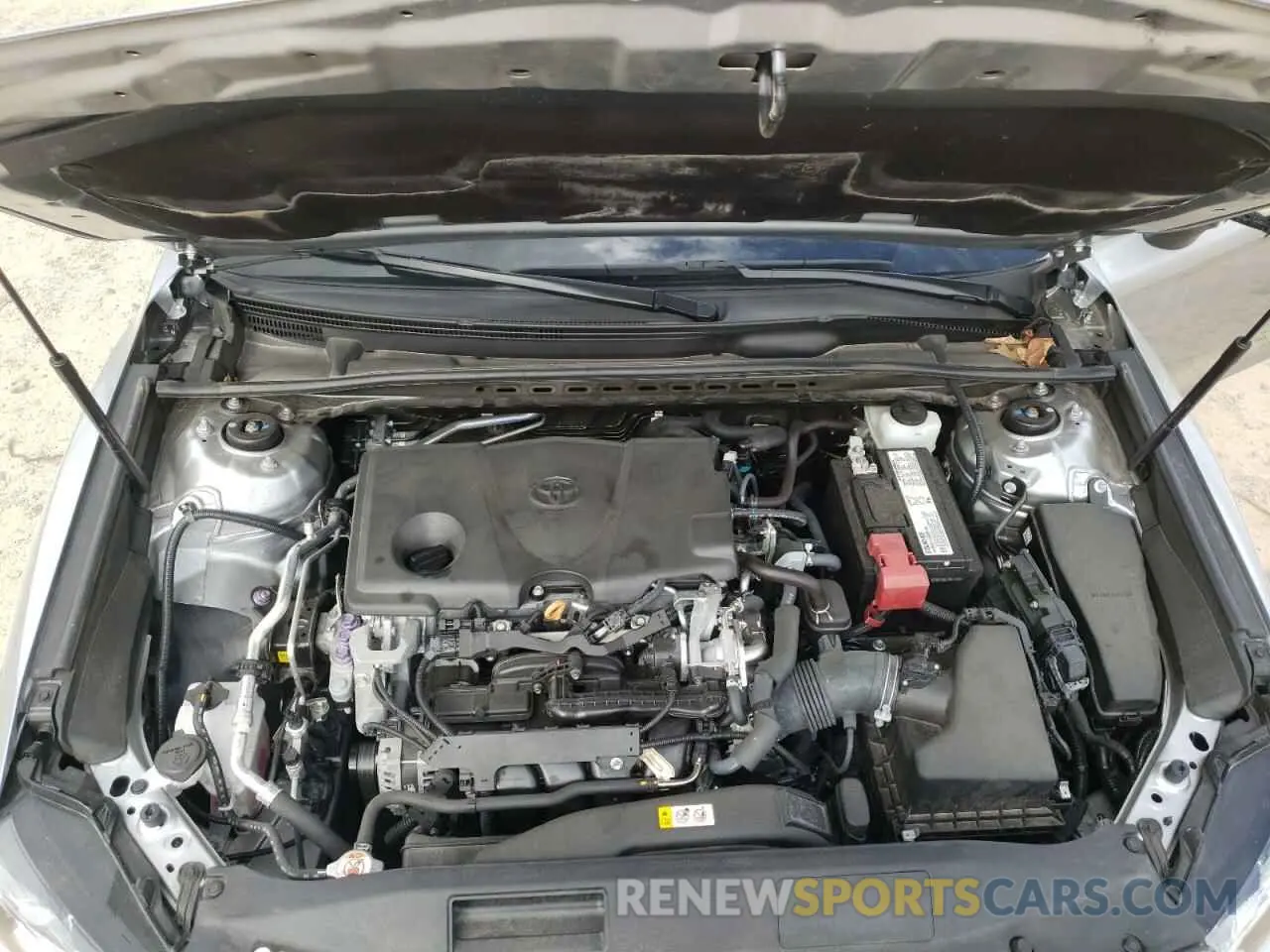 7 fotografías del automóvil dañado 4T1B11HK0KU682189 TOYOTA CAMRY 2019