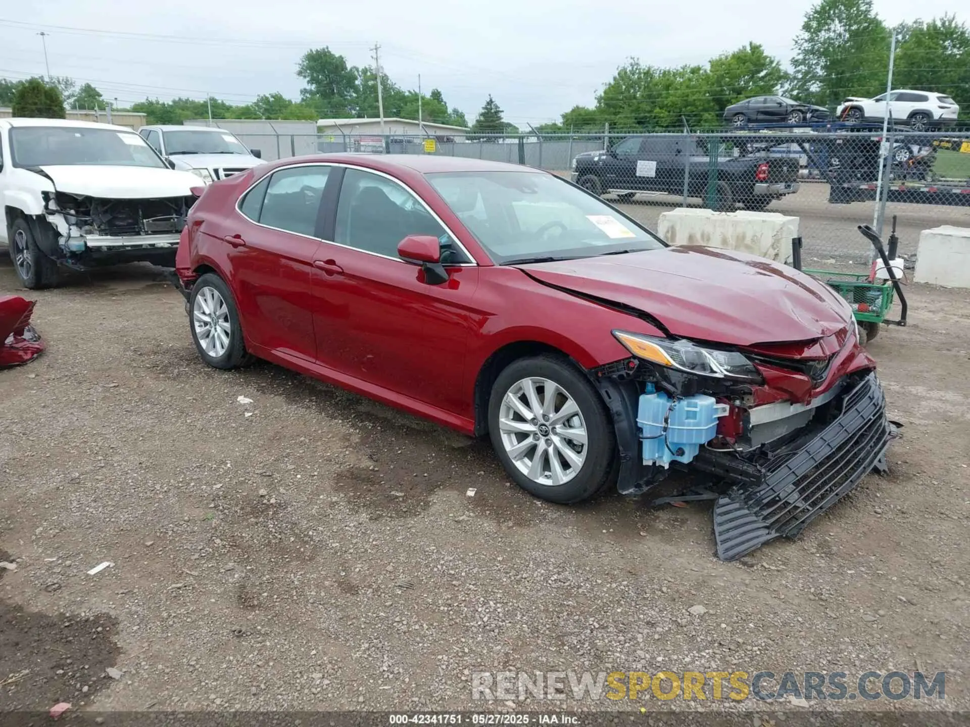 1 fotografías del automóvil dañado 4T1B11HK0KU701422 TOYOTA CAMRY 2019