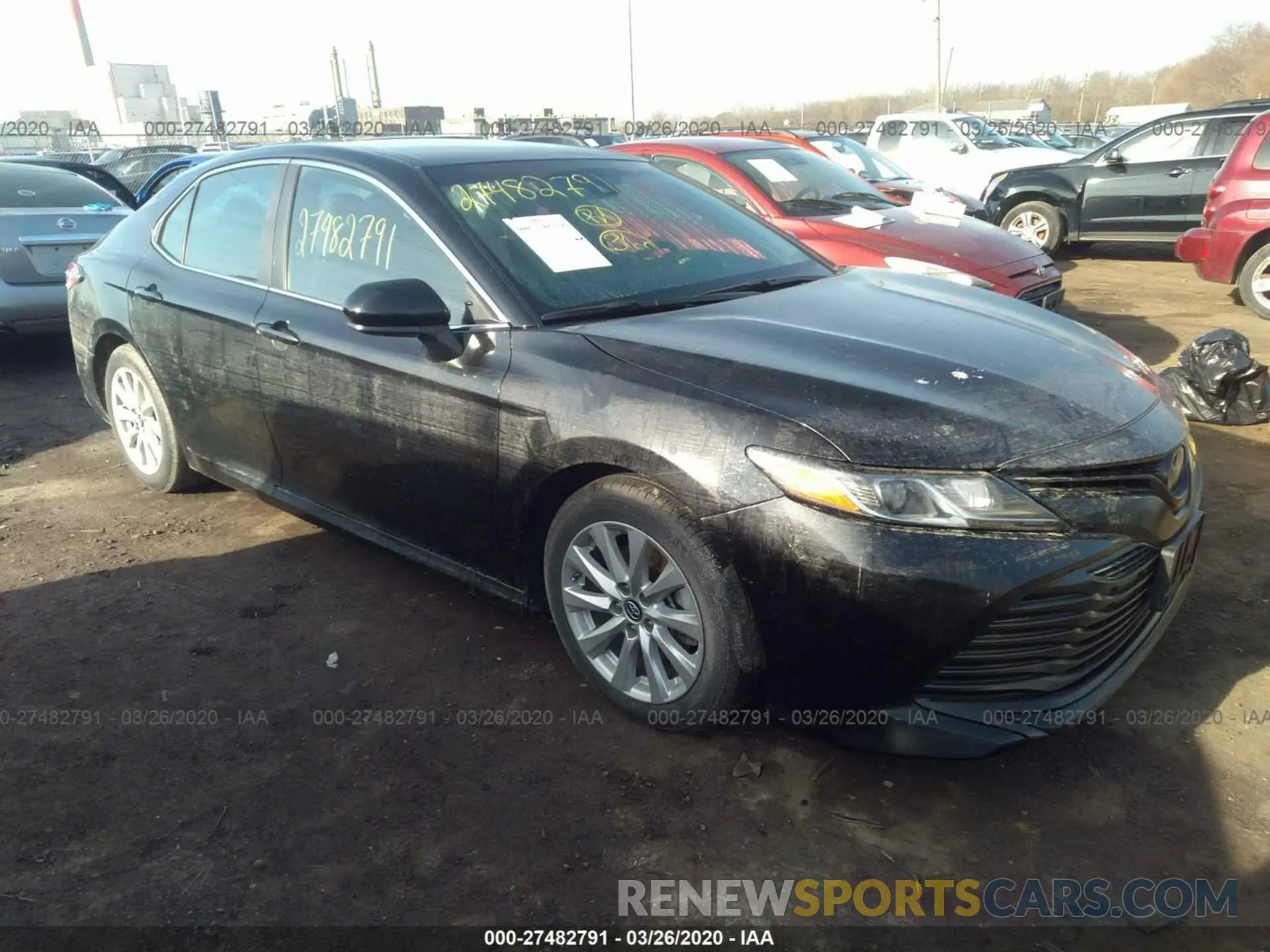 1 fotografías del automóvil dañado 4T1B11HK0KU709942 TOYOTA CAMRY 2019