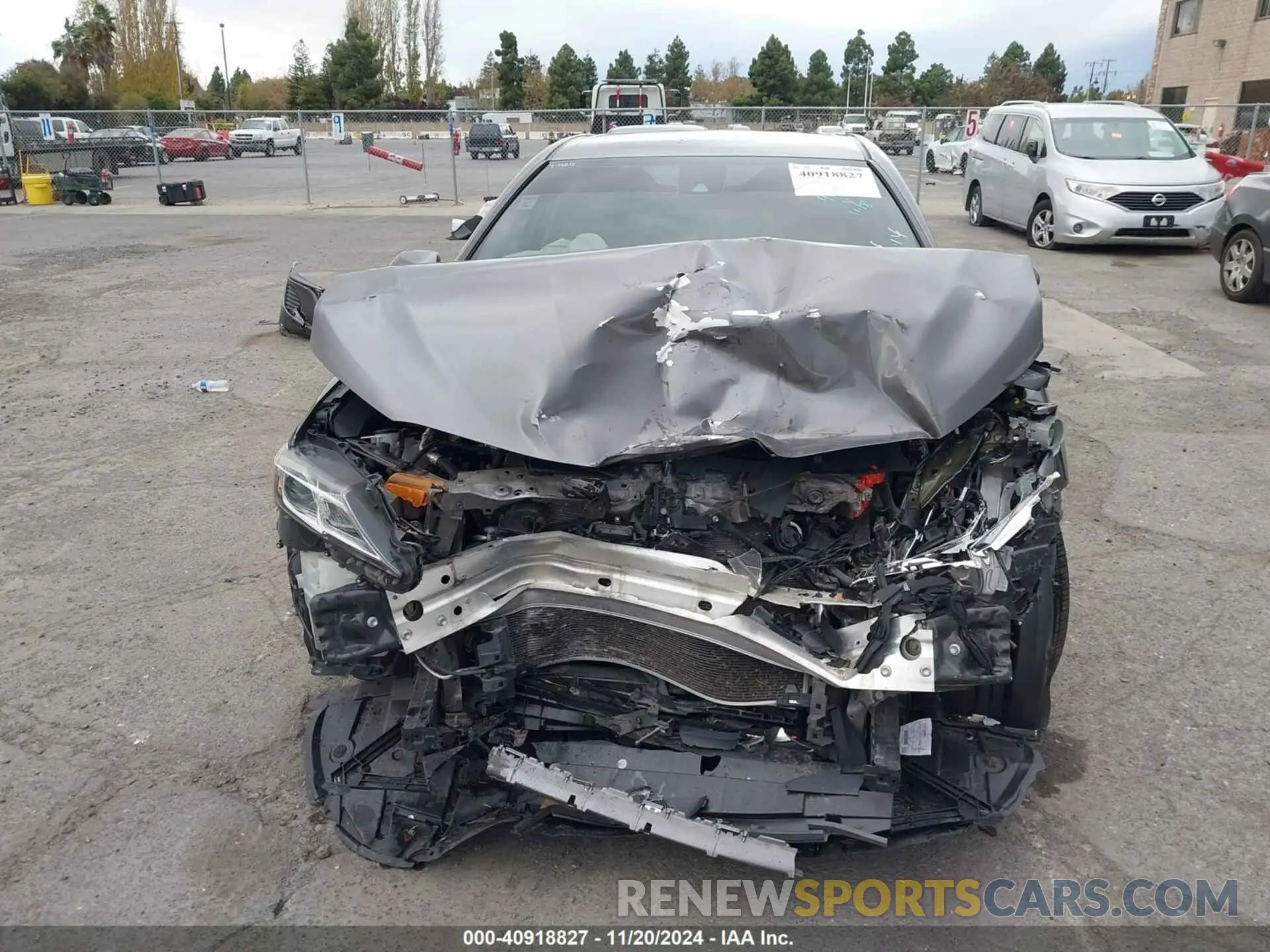 12 fotografías del automóvil dañado 4T1B11HK0KU714011 TOYOTA CAMRY 2019