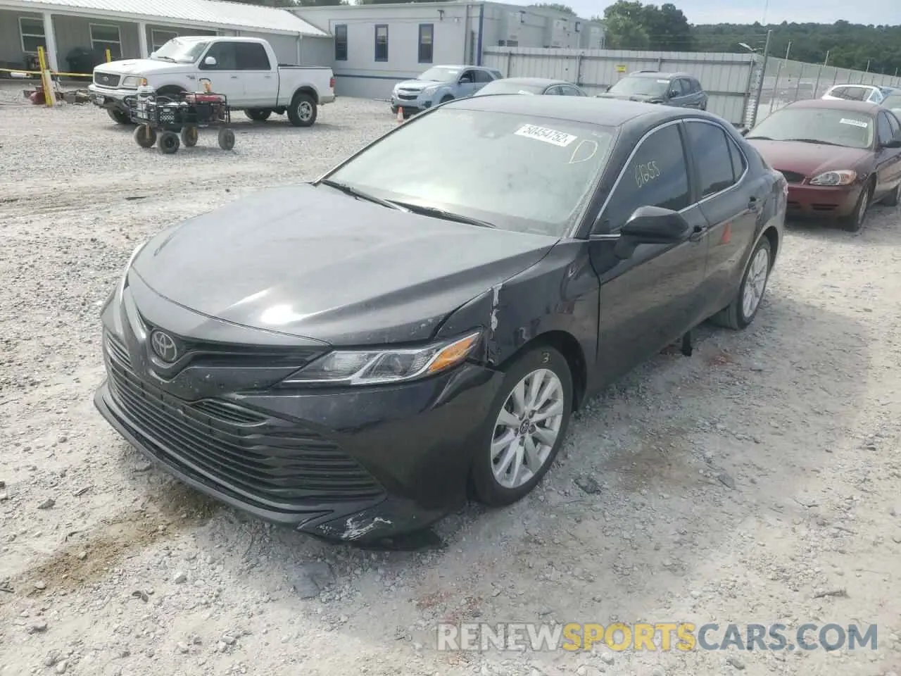 2 fotografías del automóvil dañado 4T1B11HK0KU716003 TOYOTA CAMRY 2019