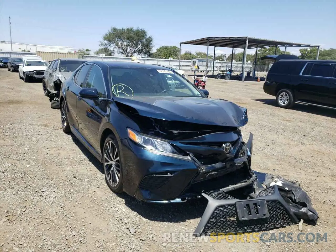 1 fotografías del automóvil dañado 4T1B11HK0KU723467 TOYOTA CAMRY 2019