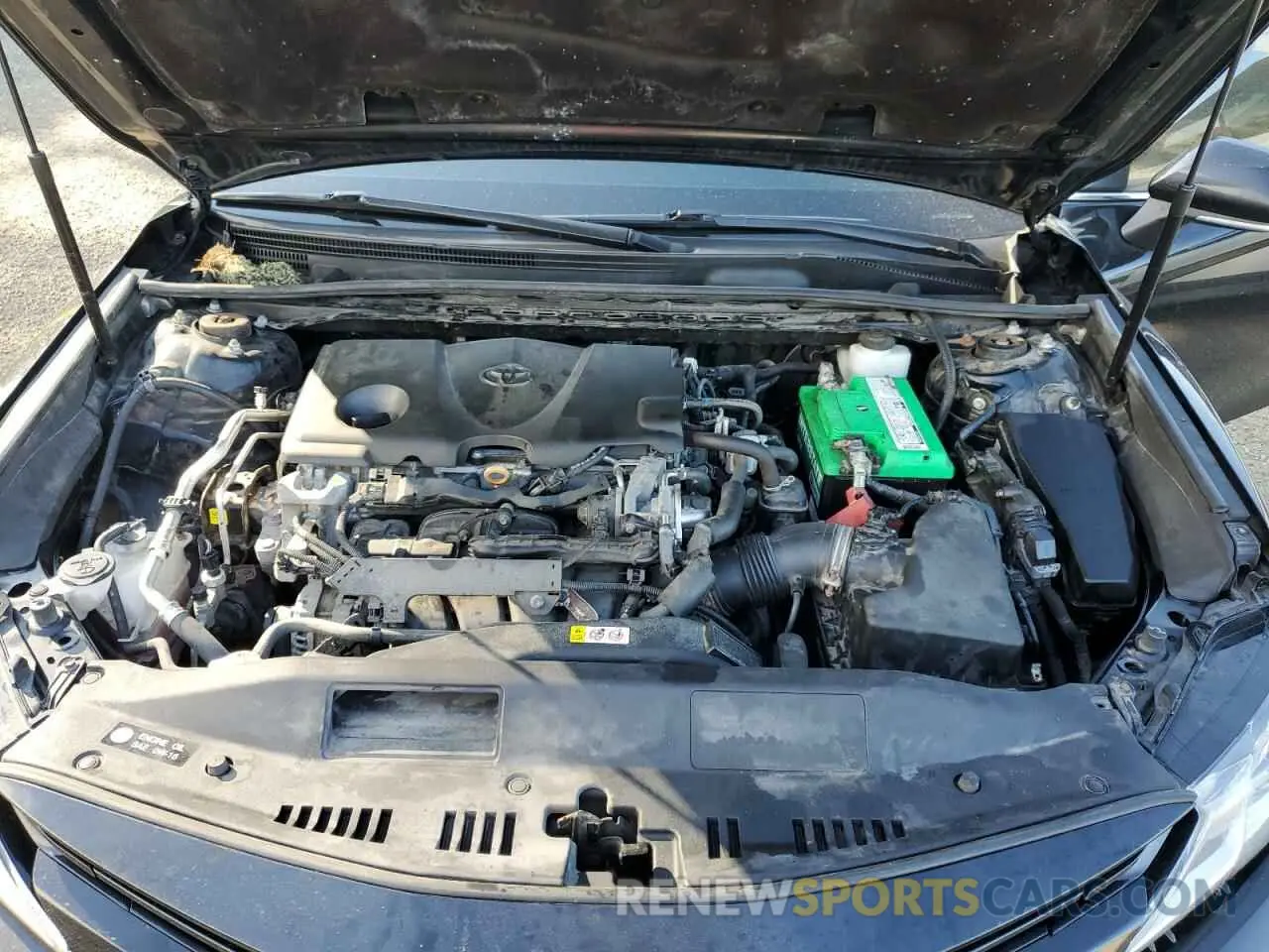 11 fotografías del automóvil dañado 4T1B11HK0KU723730 TOYOTA CAMRY 2019