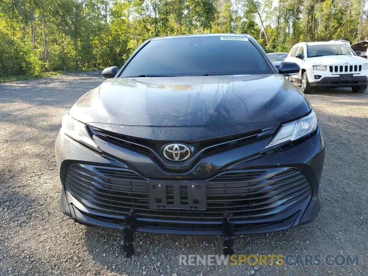 5 fotografías del automóvil dañado 4T1B11HK0KU723730 TOYOTA CAMRY 2019
