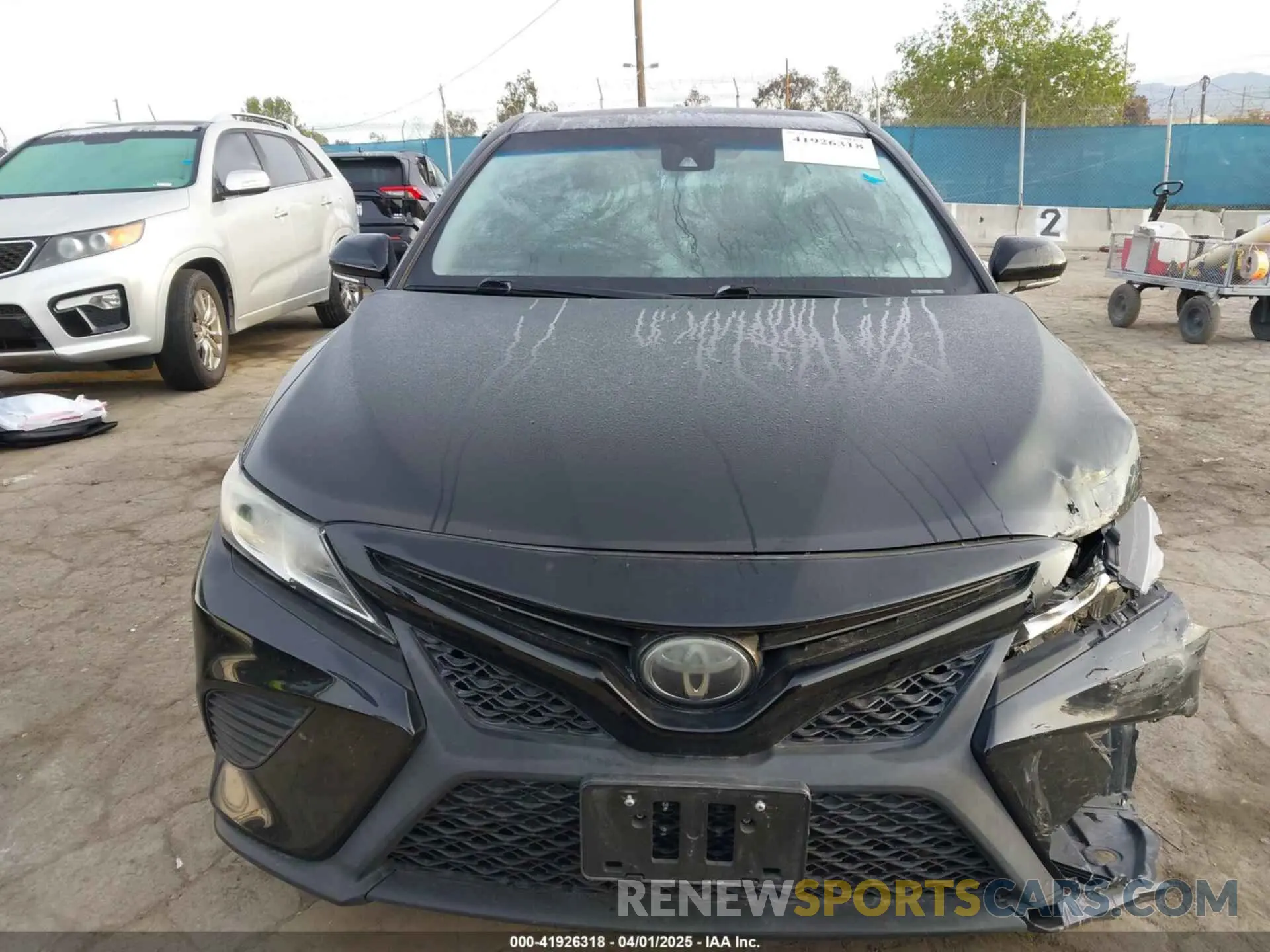 12 fotografías del automóvil dañado 4T1B11HK0KU730077 TOYOTA CAMRY 2019