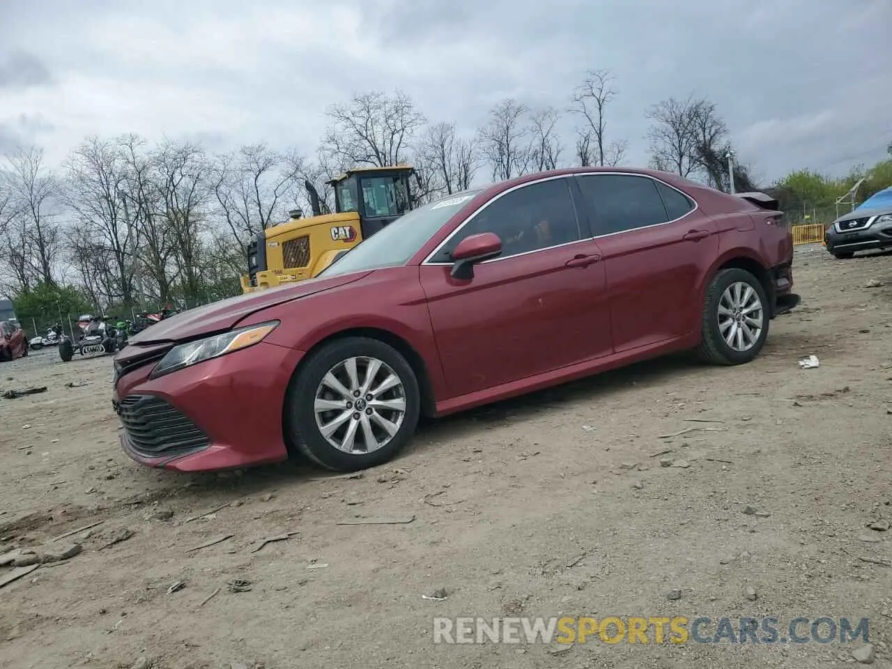 1 fotografías del automóvil dañado 4T1B11HK0KU740365 TOYOTA CAMRY 2019