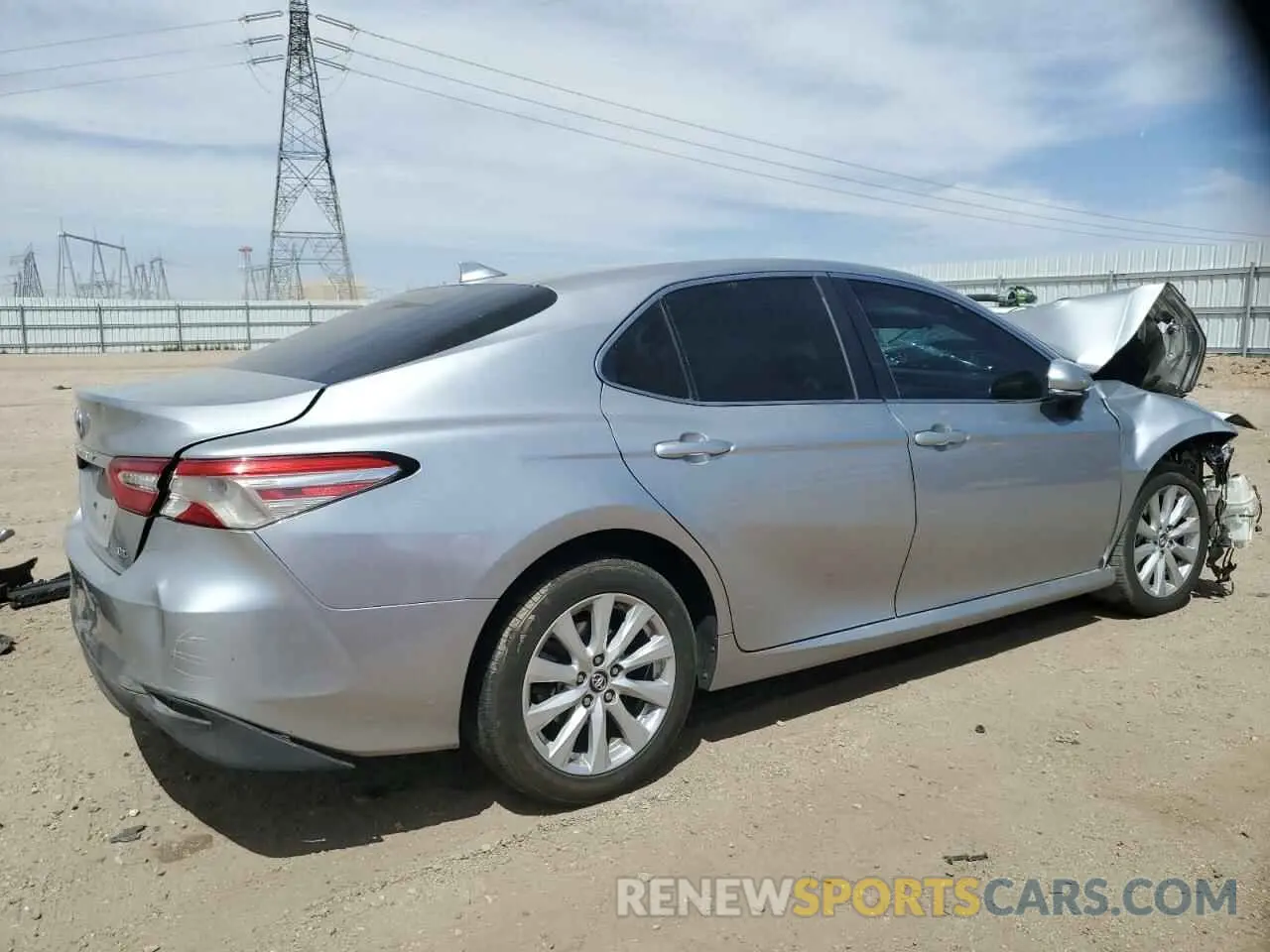 3 fotografías del automóvil dañado 4T1B11HK0KU763600 TOYOTA CAMRY 2019