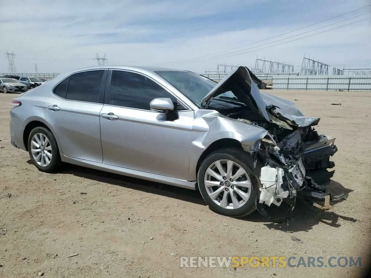 4 fotografías del automóvil dañado 4T1B11HK0KU763600 TOYOTA CAMRY 2019