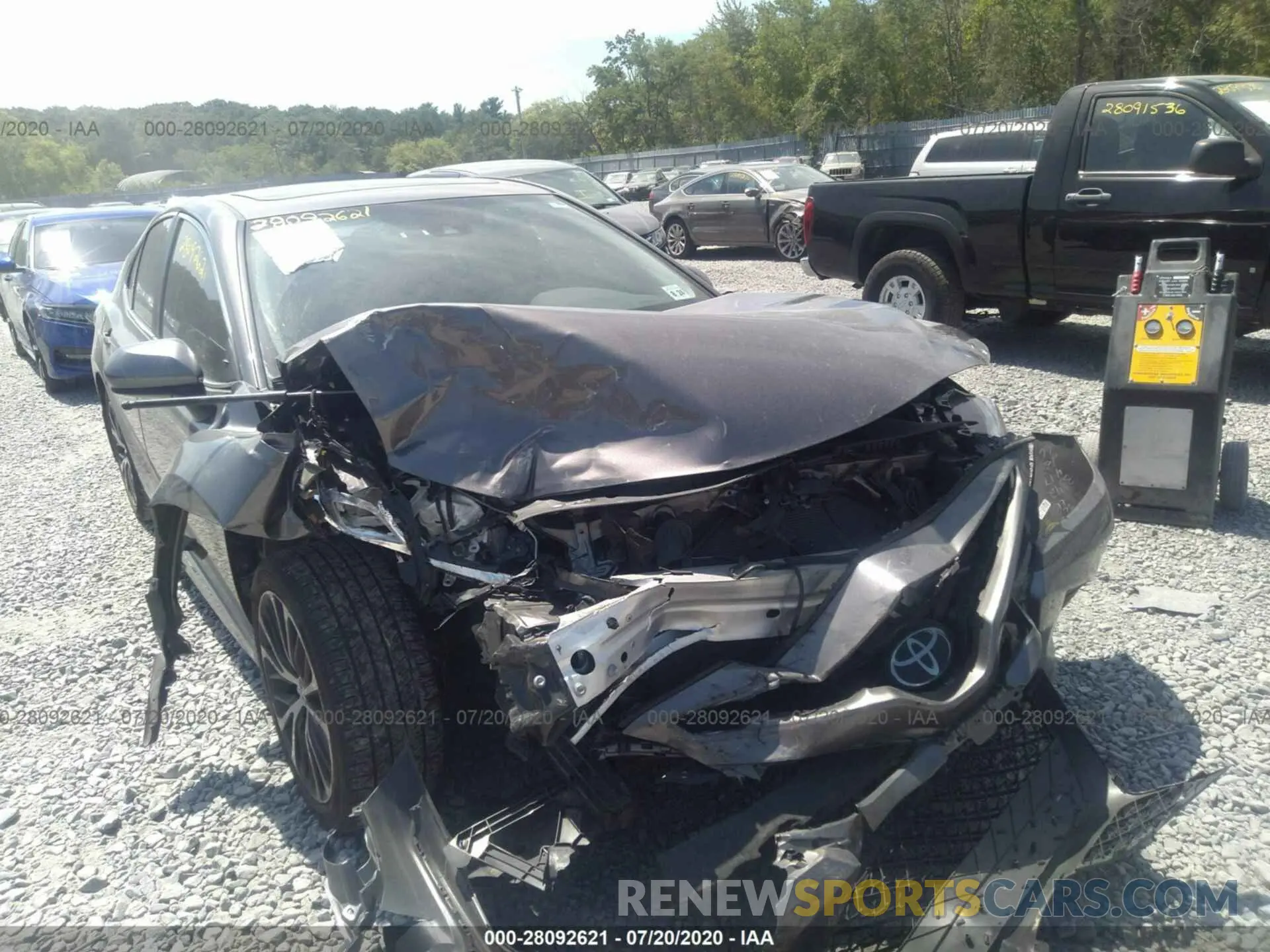 6 fotografías del automóvil dañado 4T1B11HK0KU783314 TOYOTA CAMRY 2019
