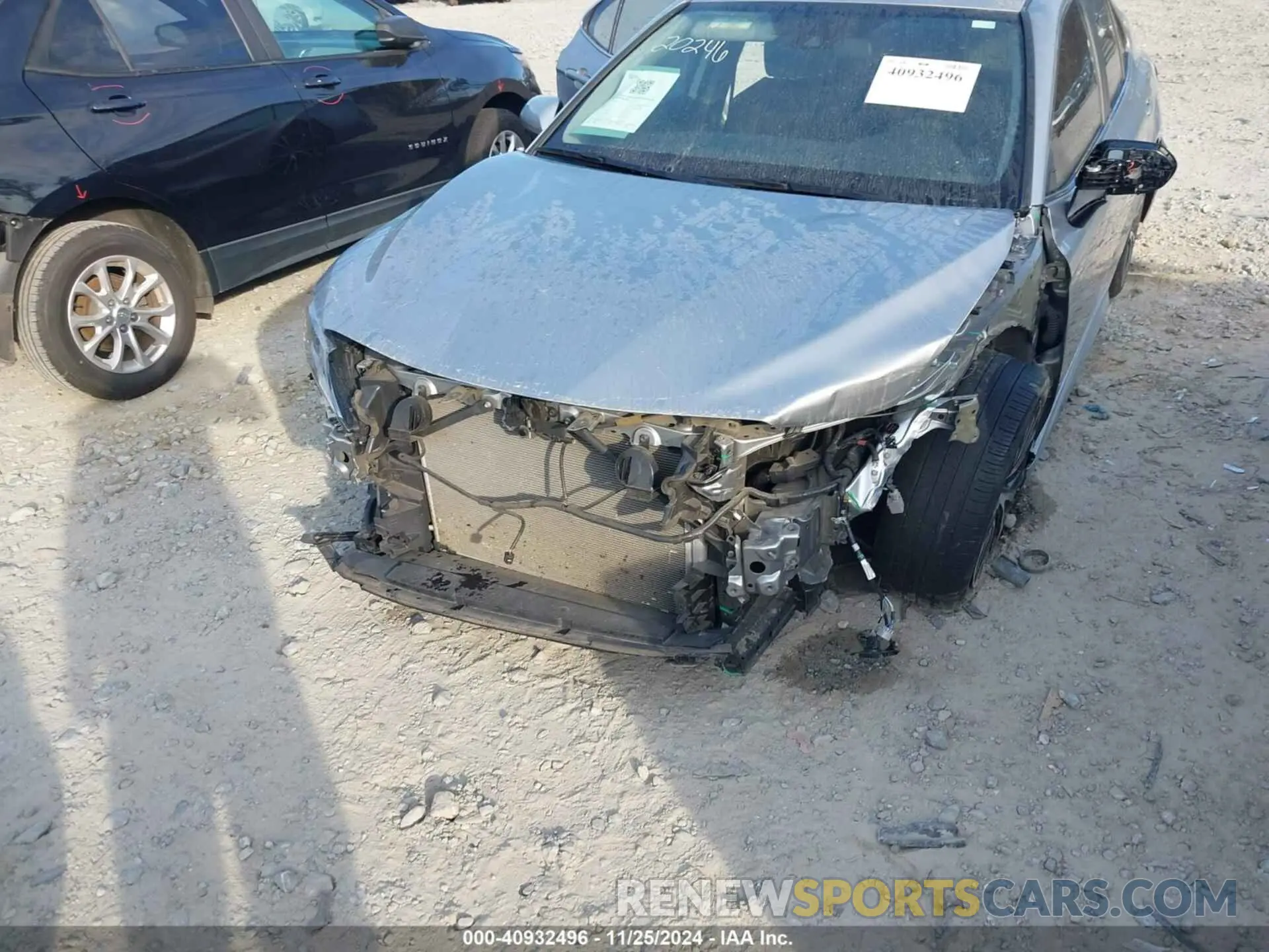 6 fotografías del automóvil dañado 4T1B11HK0KU785886 TOYOTA CAMRY 2019