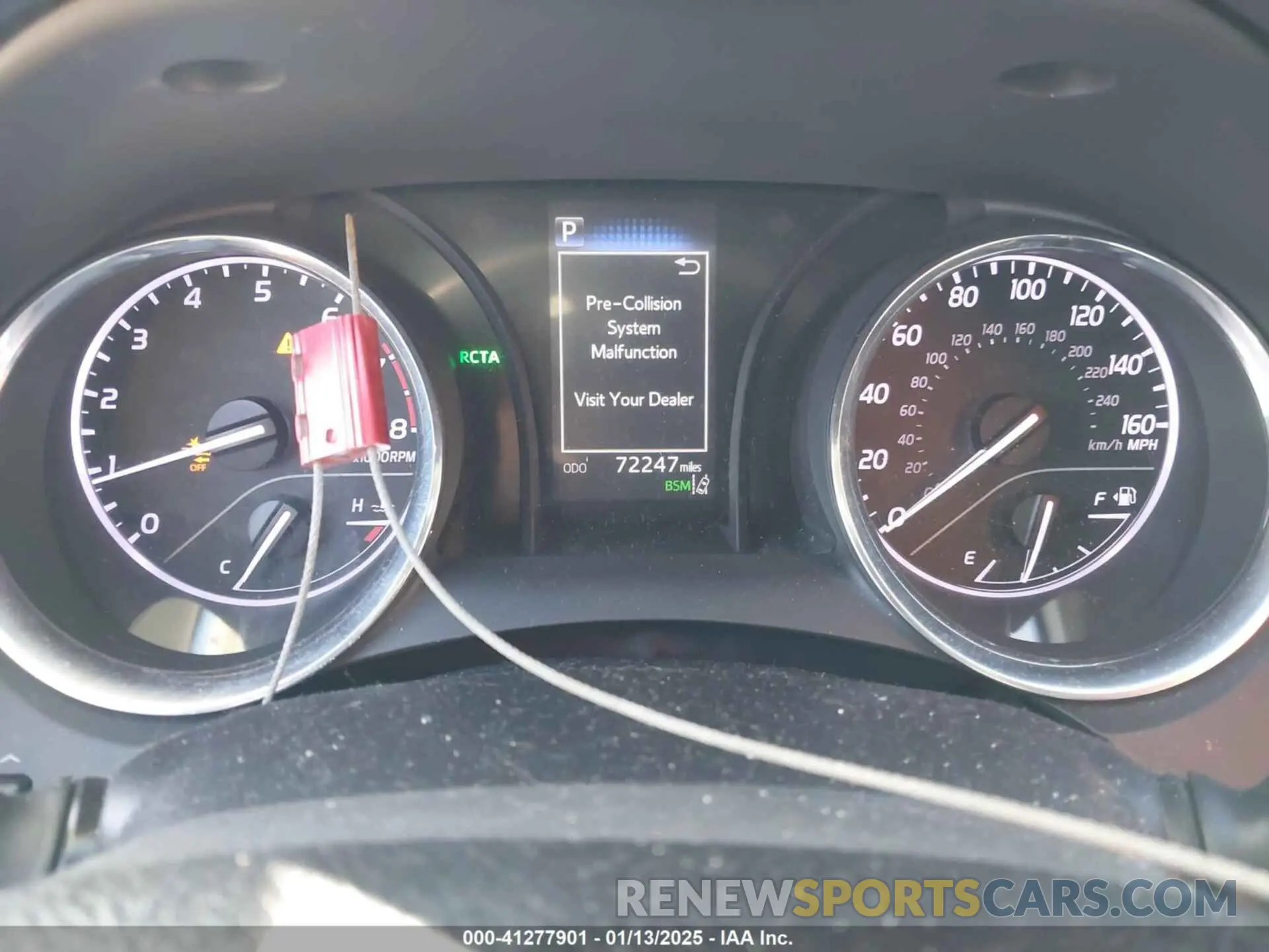 7 fotografías del automóvil dañado 4T1B11HK0KU787685 TOYOTA CAMRY 2019