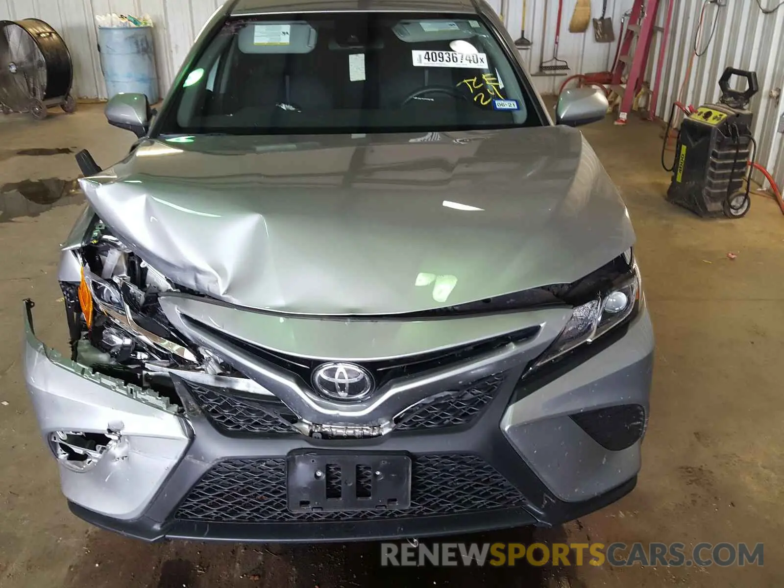 7 fotografías del automóvil dañado 4T1B11HK0KU796676 TOYOTA CAMRY 2019