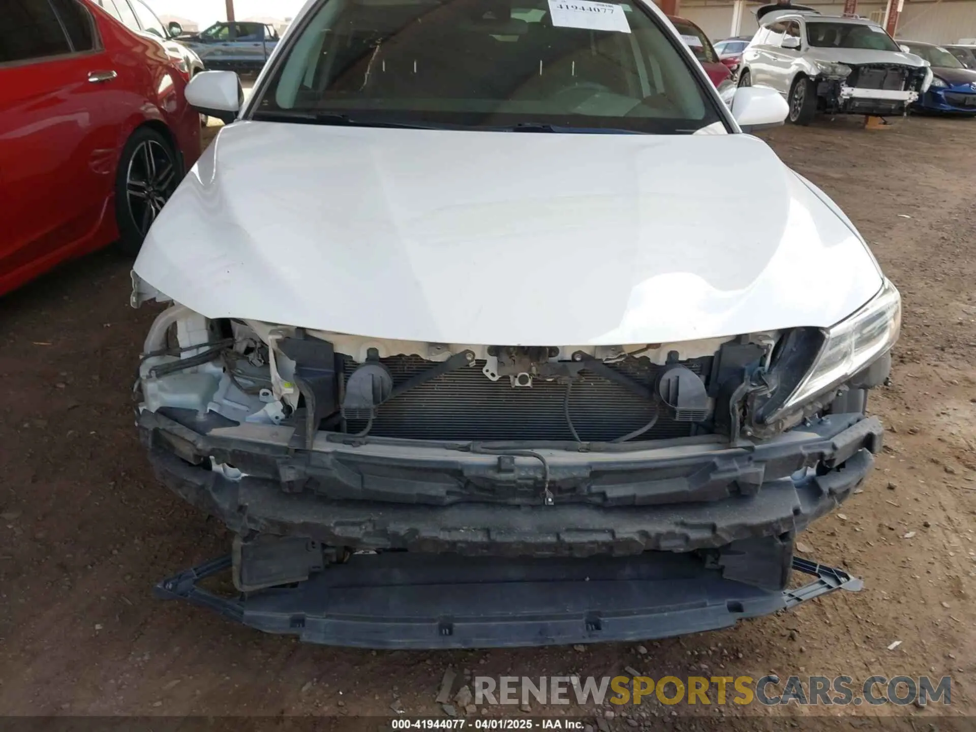 6 fotografías del automóvil dañado 4T1B11HK0KU798847 TOYOTA CAMRY 2019
