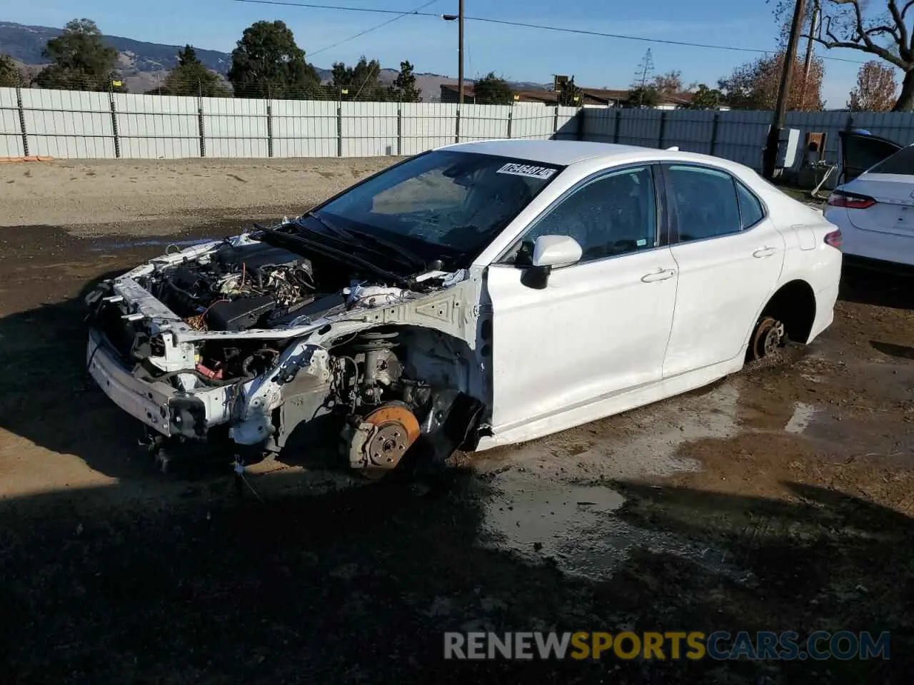 1 fotografías del automóvil dañado 4T1B11HK0KU803092 TOYOTA CAMRY 2019