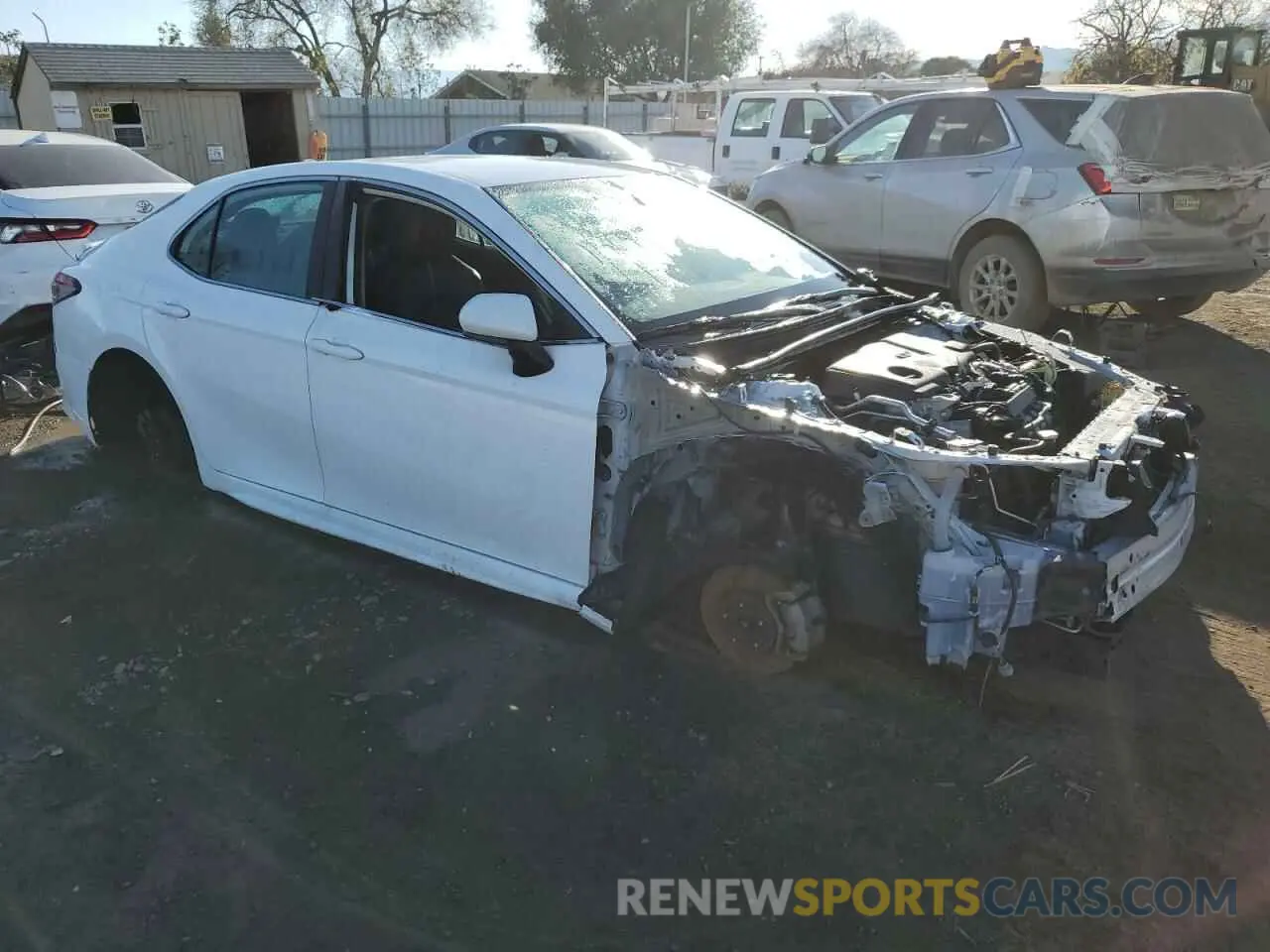 4 fotografías del automóvil dañado 4T1B11HK0KU803092 TOYOTA CAMRY 2019