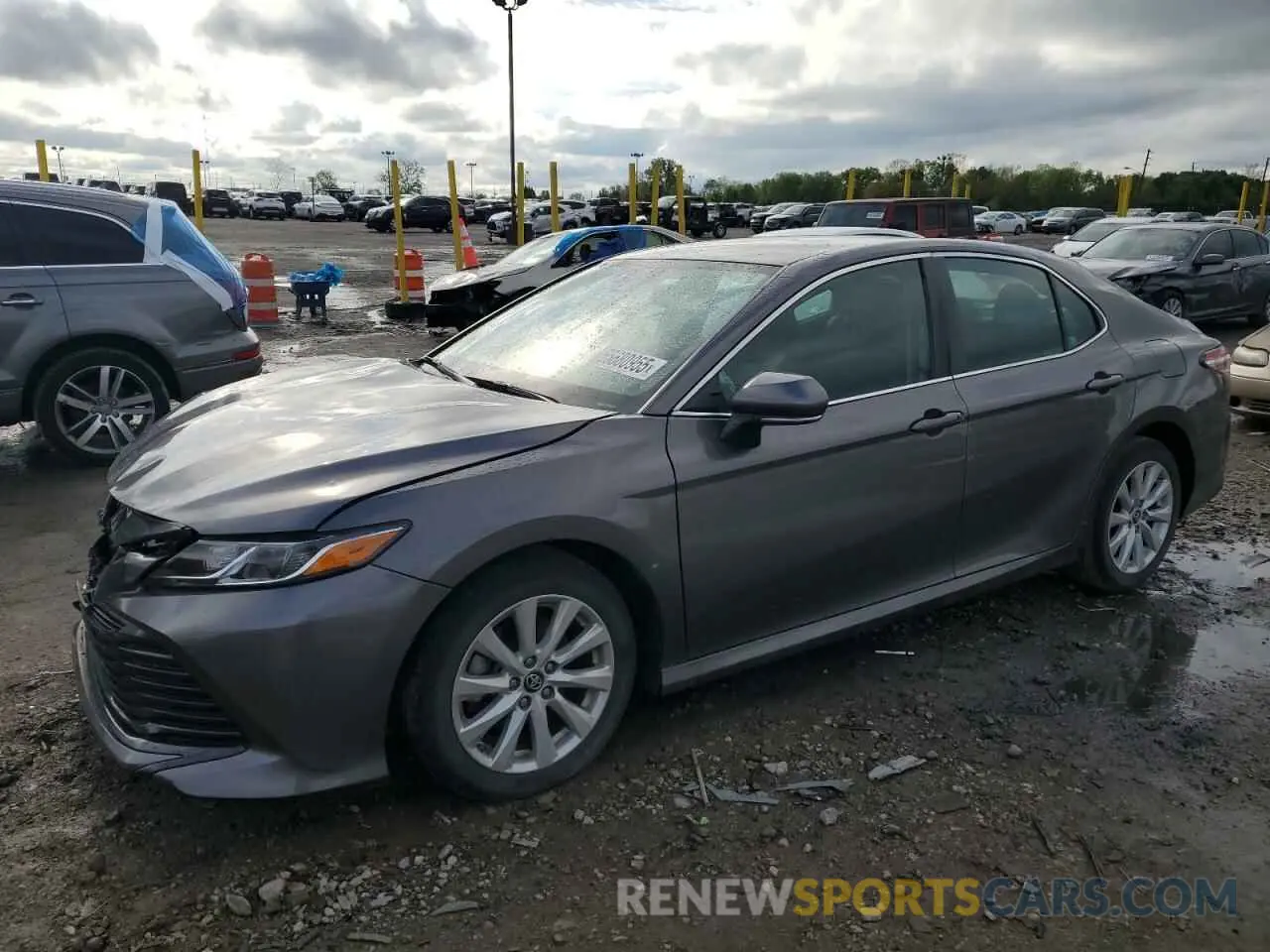 1 fotografías del automóvil dañado 4T1B11HK0KU809510 TOYOTA CAMRY 2019