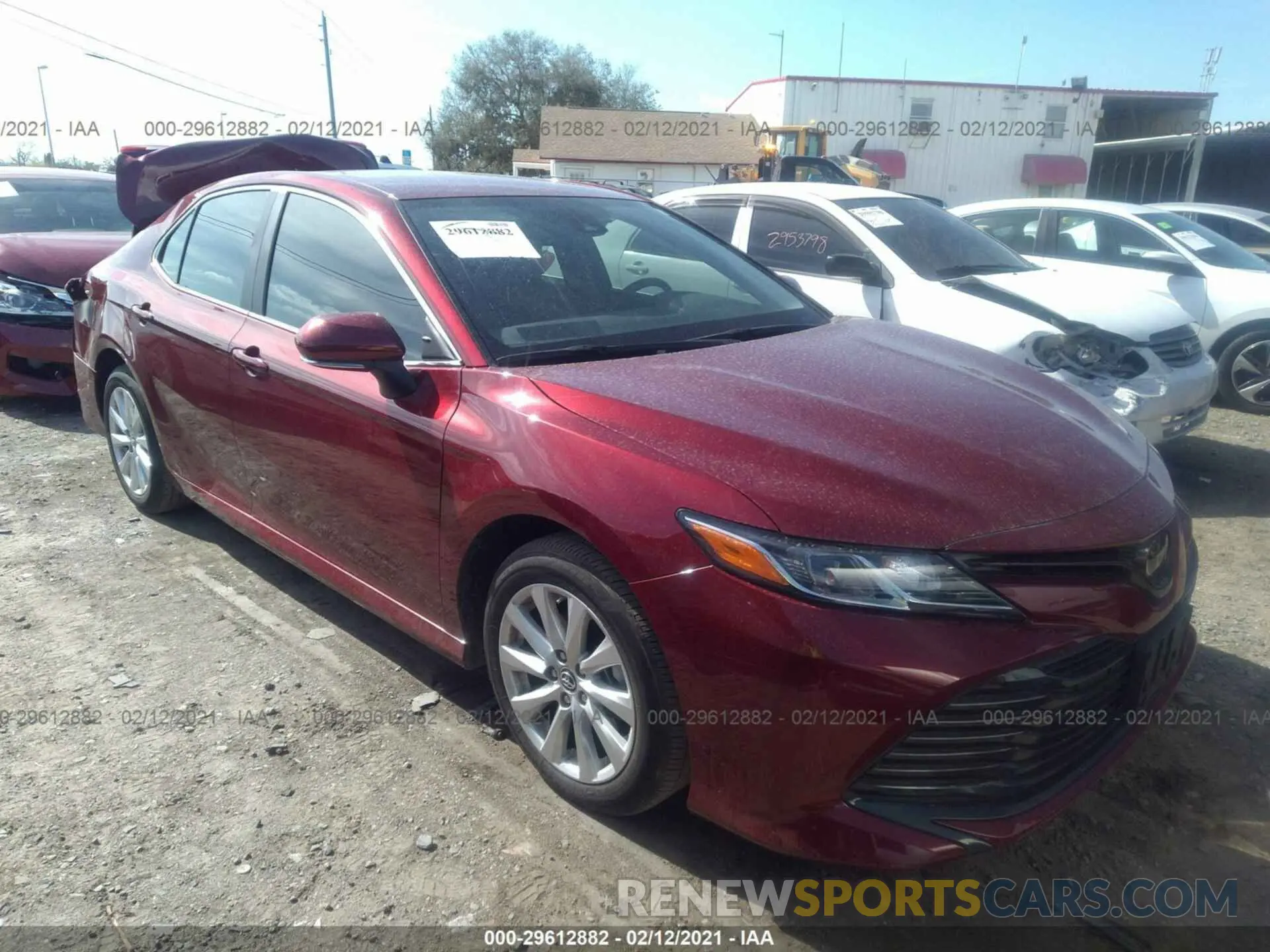 1 fotografías del automóvil dañado 4T1B11HK0KU817221 TOYOTA CAMRY 2019