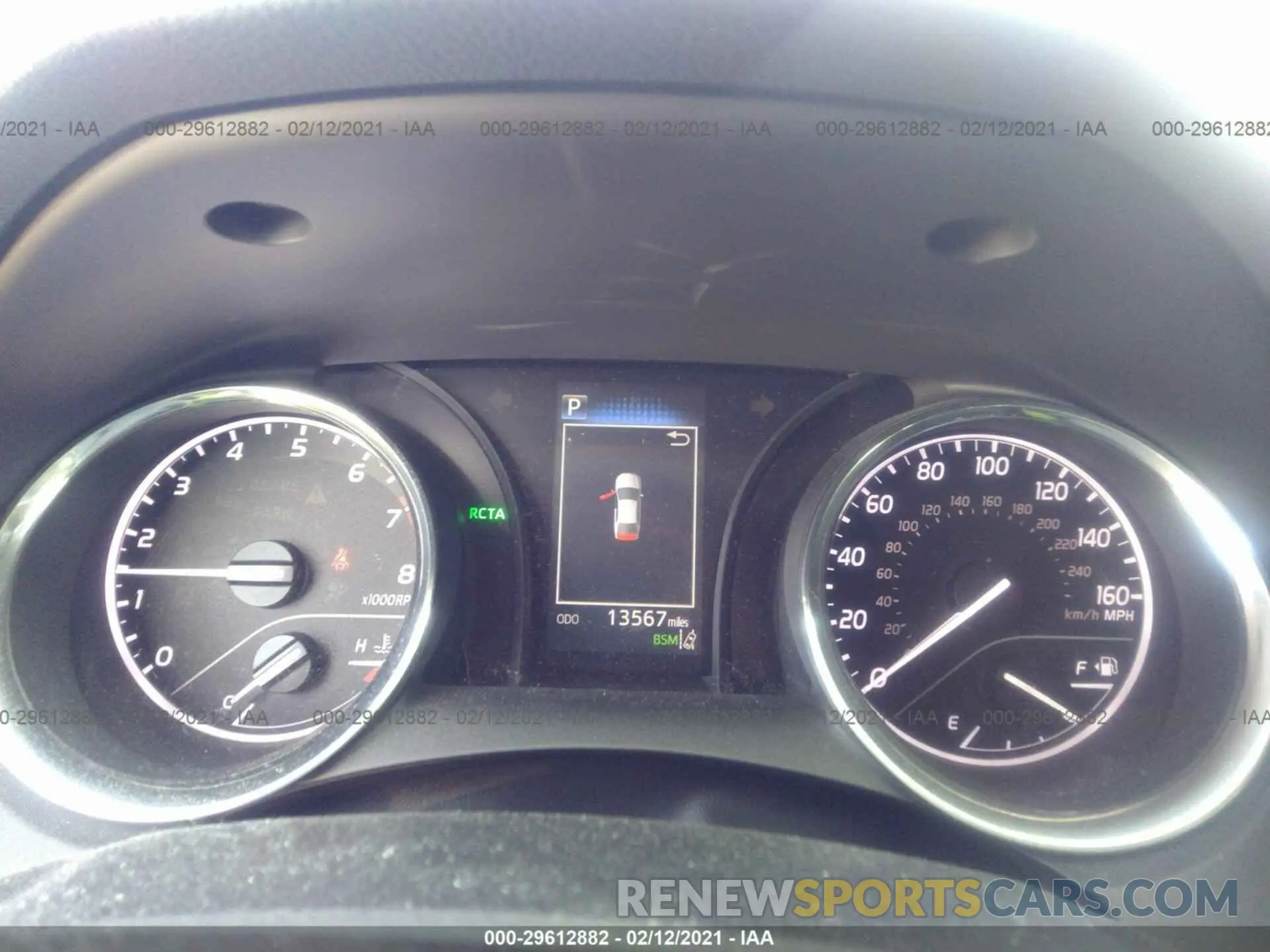 7 fotografías del automóvil dañado 4T1B11HK0KU817221 TOYOTA CAMRY 2019