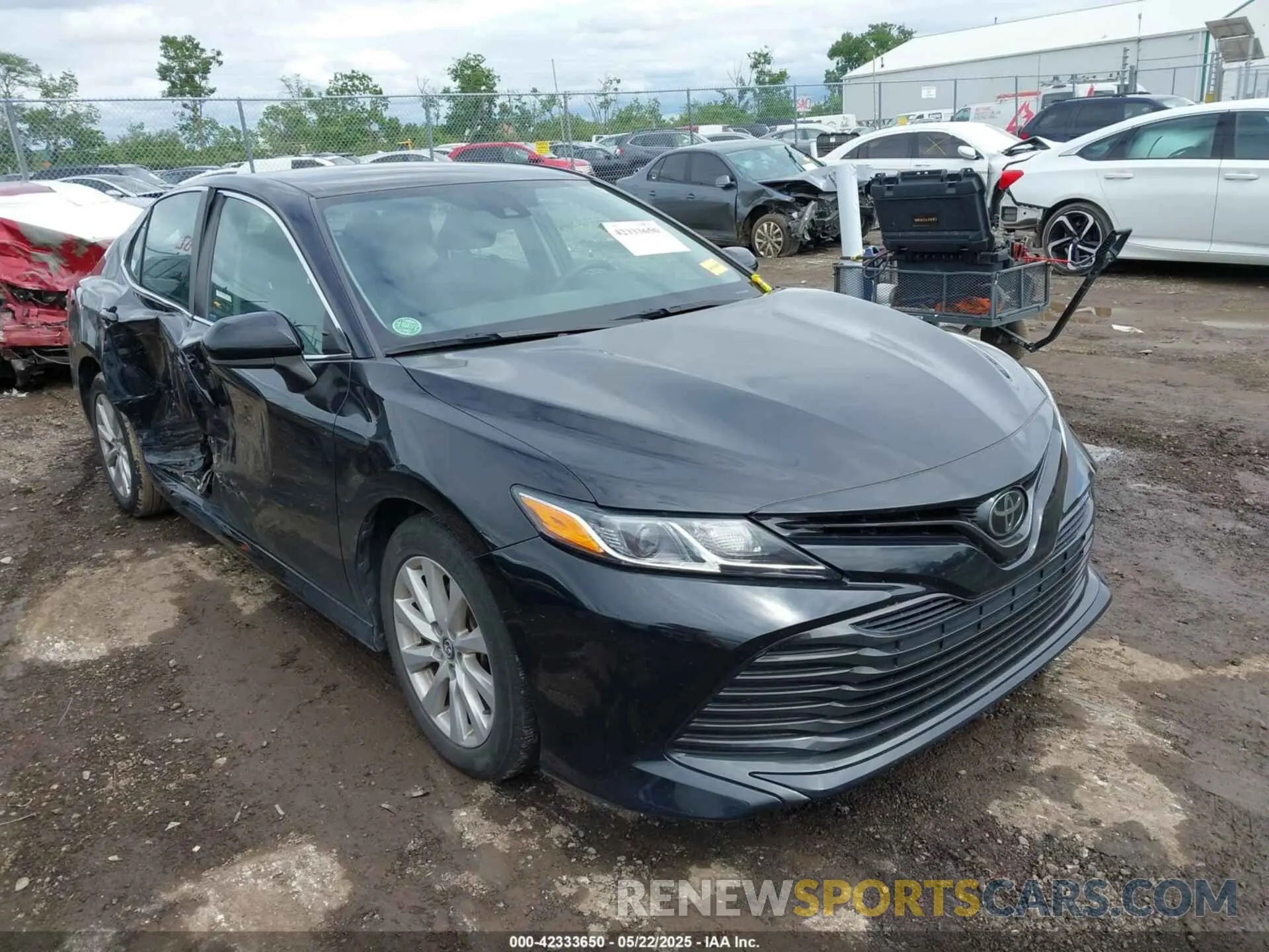 1 fotografías del automóvil dañado 4T1B11HK0KU821995 TOYOTA CAMRY 2019