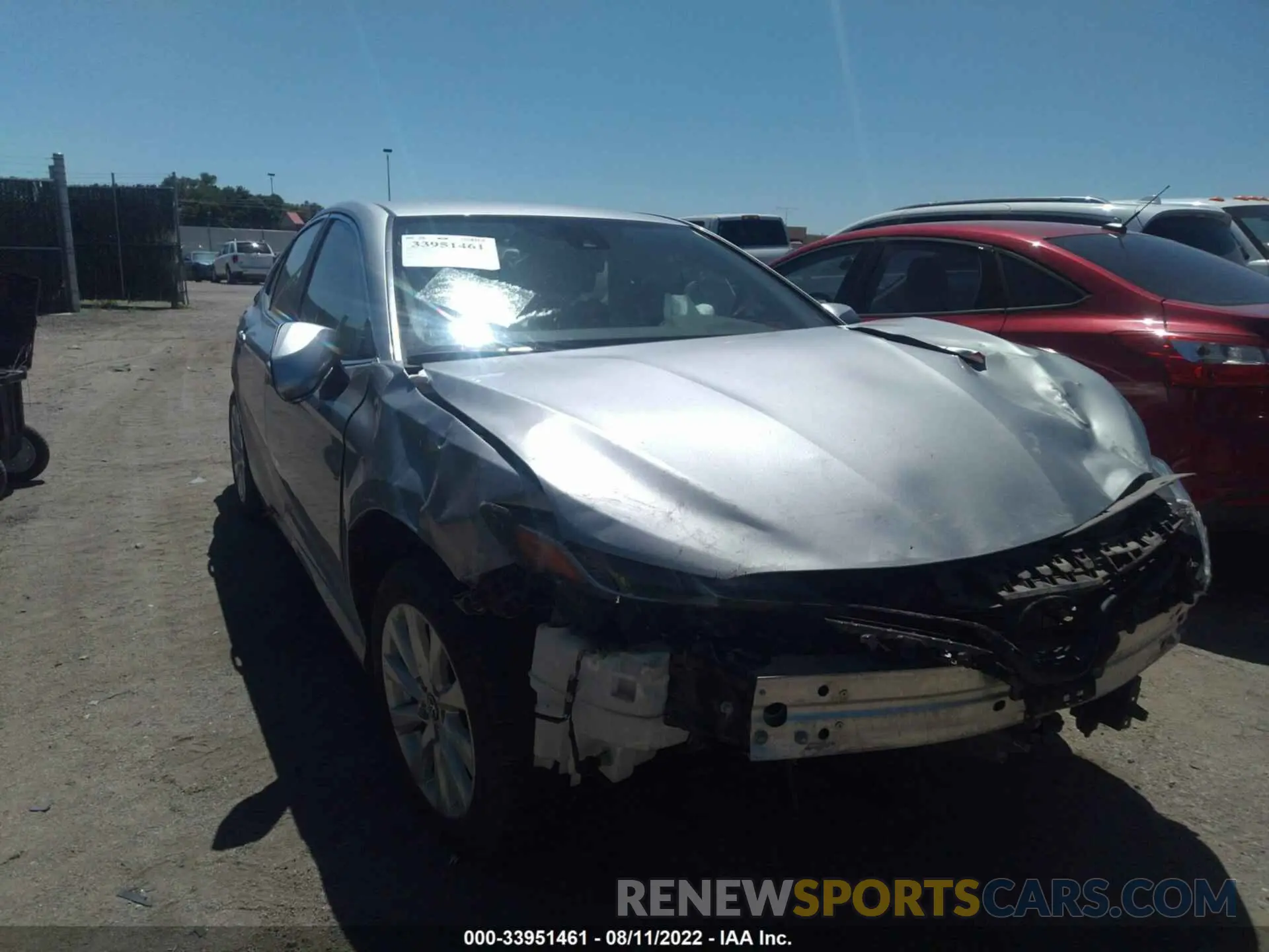 1 fotografías del automóvil dañado 4T1B11HK0KU824444 TOYOTA CAMRY 2019
