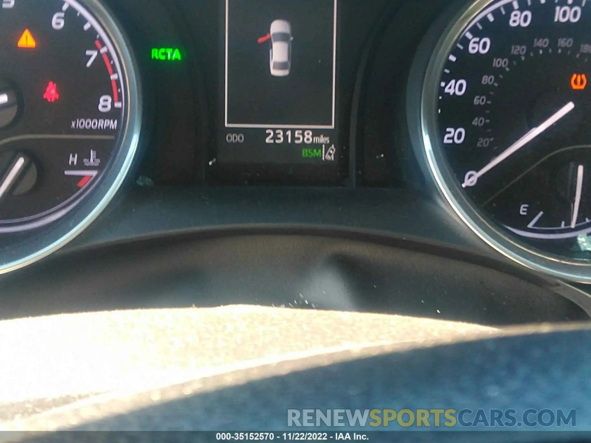7 fotografías del automóvil dañado 4T1B11HK0KU836271 TOYOTA CAMRY 2019