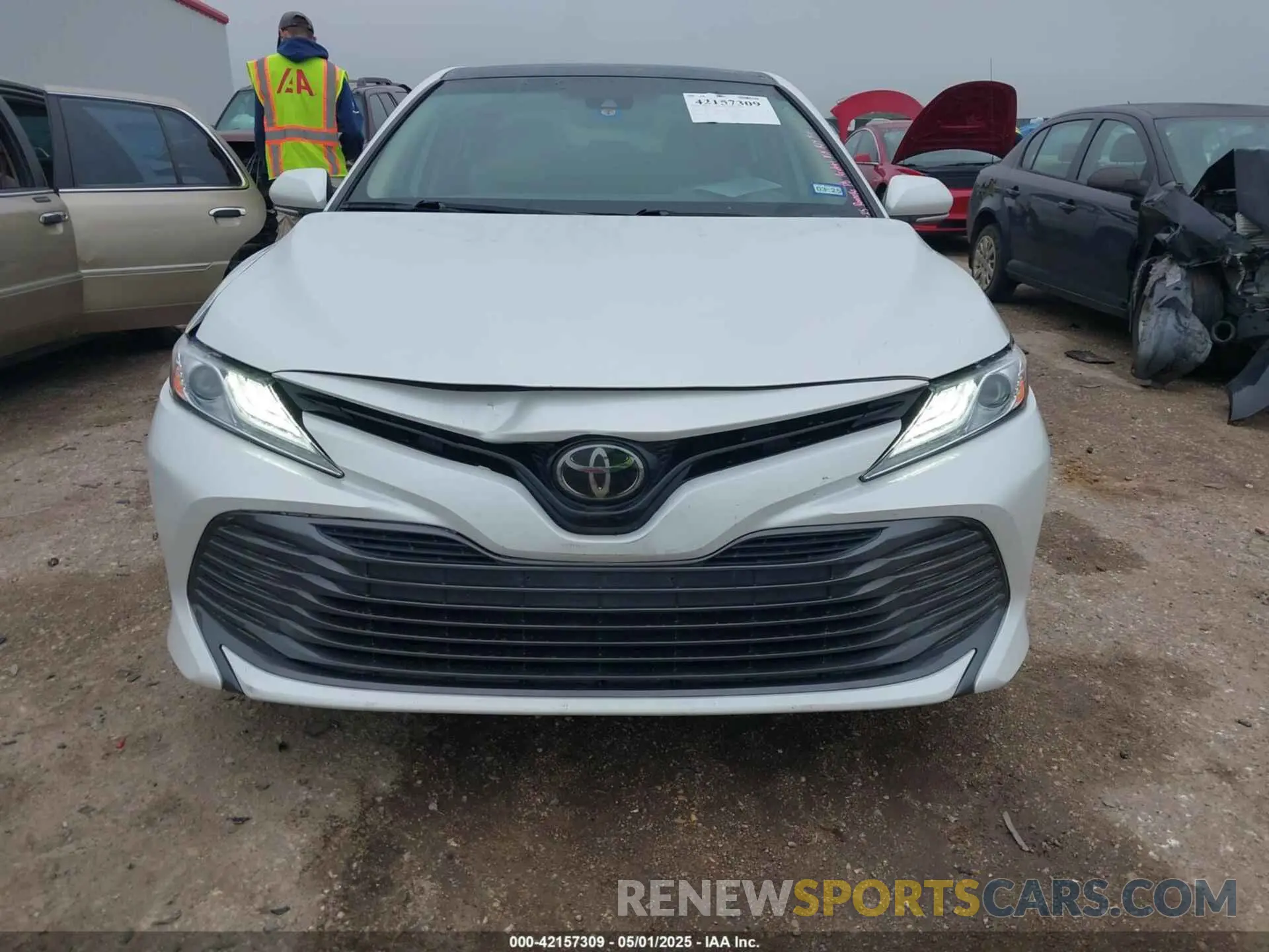 12 fotografías del automóvil dañado 4T1B11HK0KU841129 TOYOTA CAMRY 2019