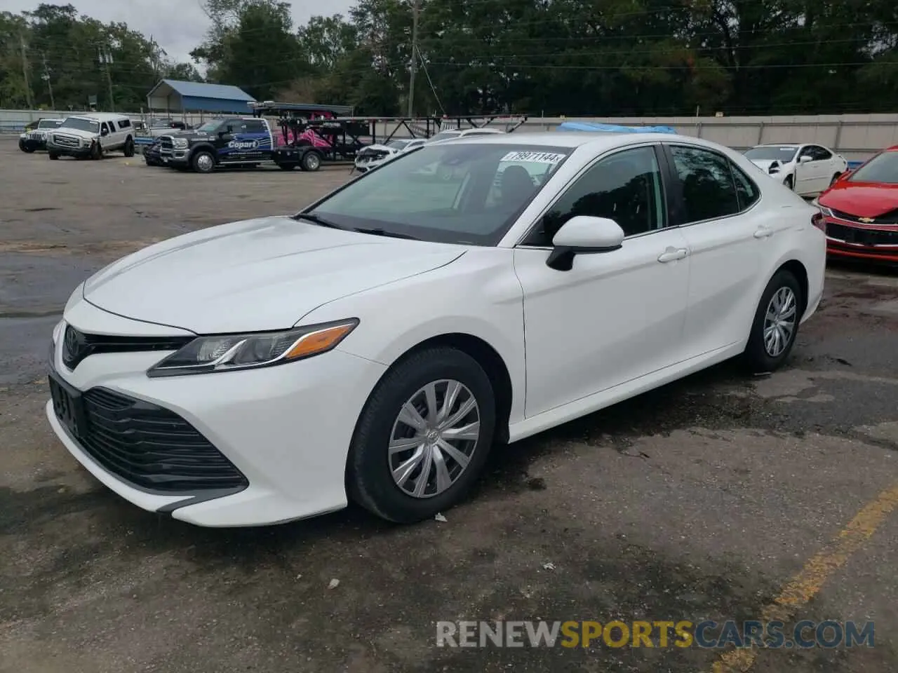 1 fotografías del automóvil dañado 4T1B11HK0KU849280 TOYOTA CAMRY 2019