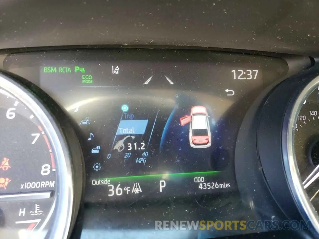 9 fotografías del automóvil dañado 4T1B11HK0KU854768 TOYOTA CAMRY 2019
