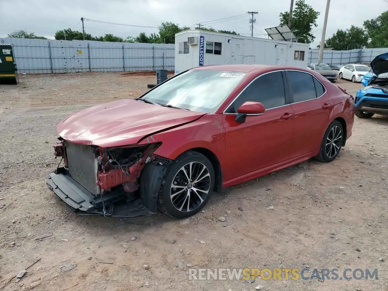 1 fotografías del automóvil dañado 4T1B11HK1KU173891 TOYOTA CAMRY 2019
