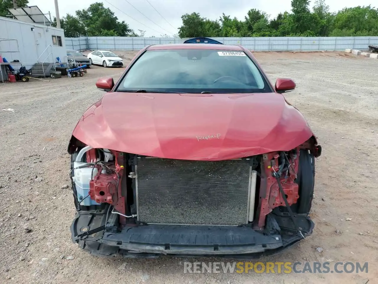 5 fotografías del automóvil dañado 4T1B11HK1KU173891 TOYOTA CAMRY 2019