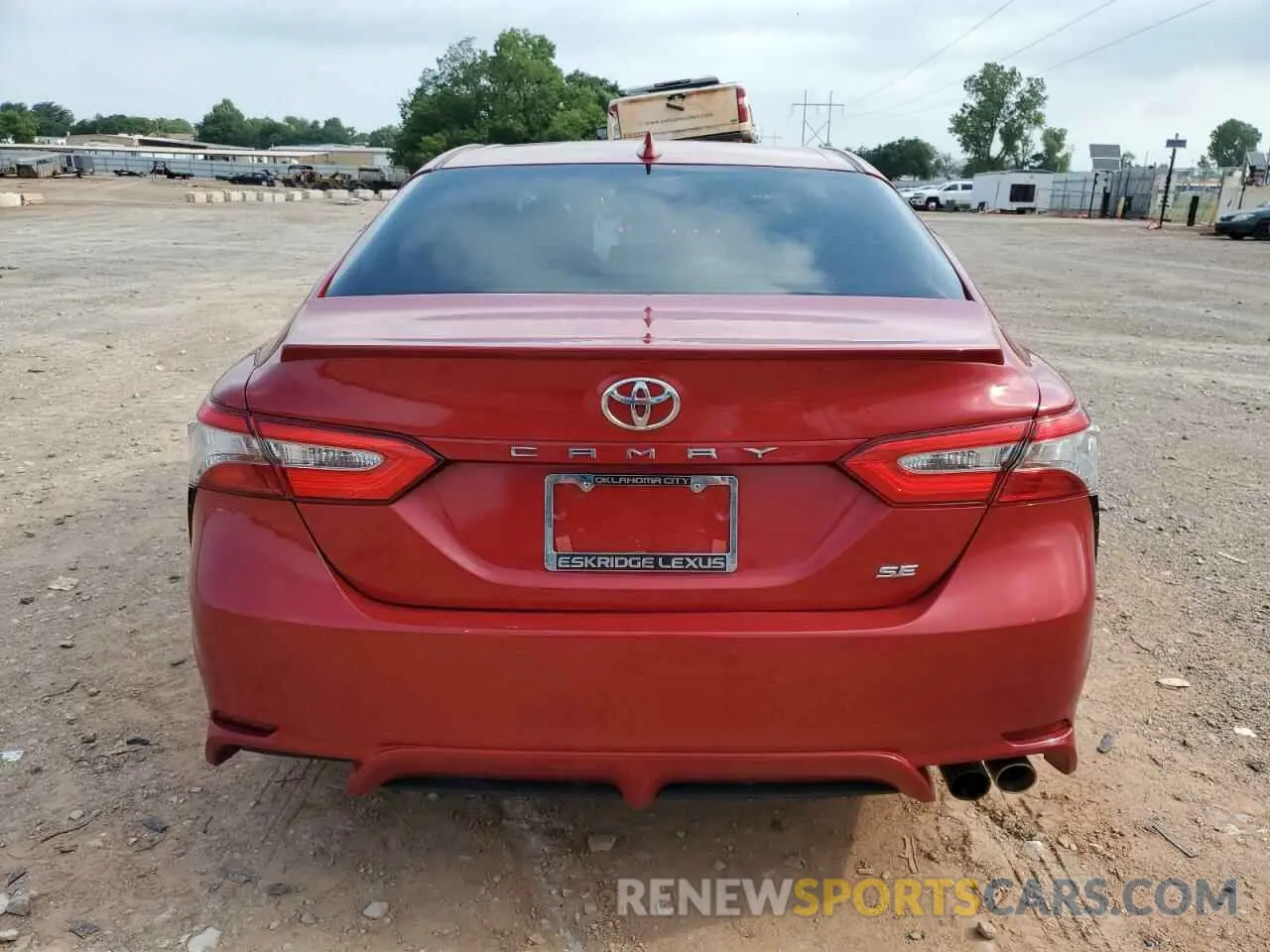 6 fotografías del automóvil dañado 4T1B11HK1KU173891 TOYOTA CAMRY 2019
