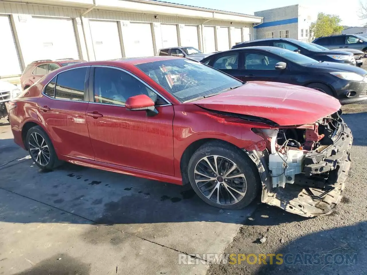 4 fotografías del automóvil dañado 4T1B11HK1KU179500 TOYOTA CAMRY 2019