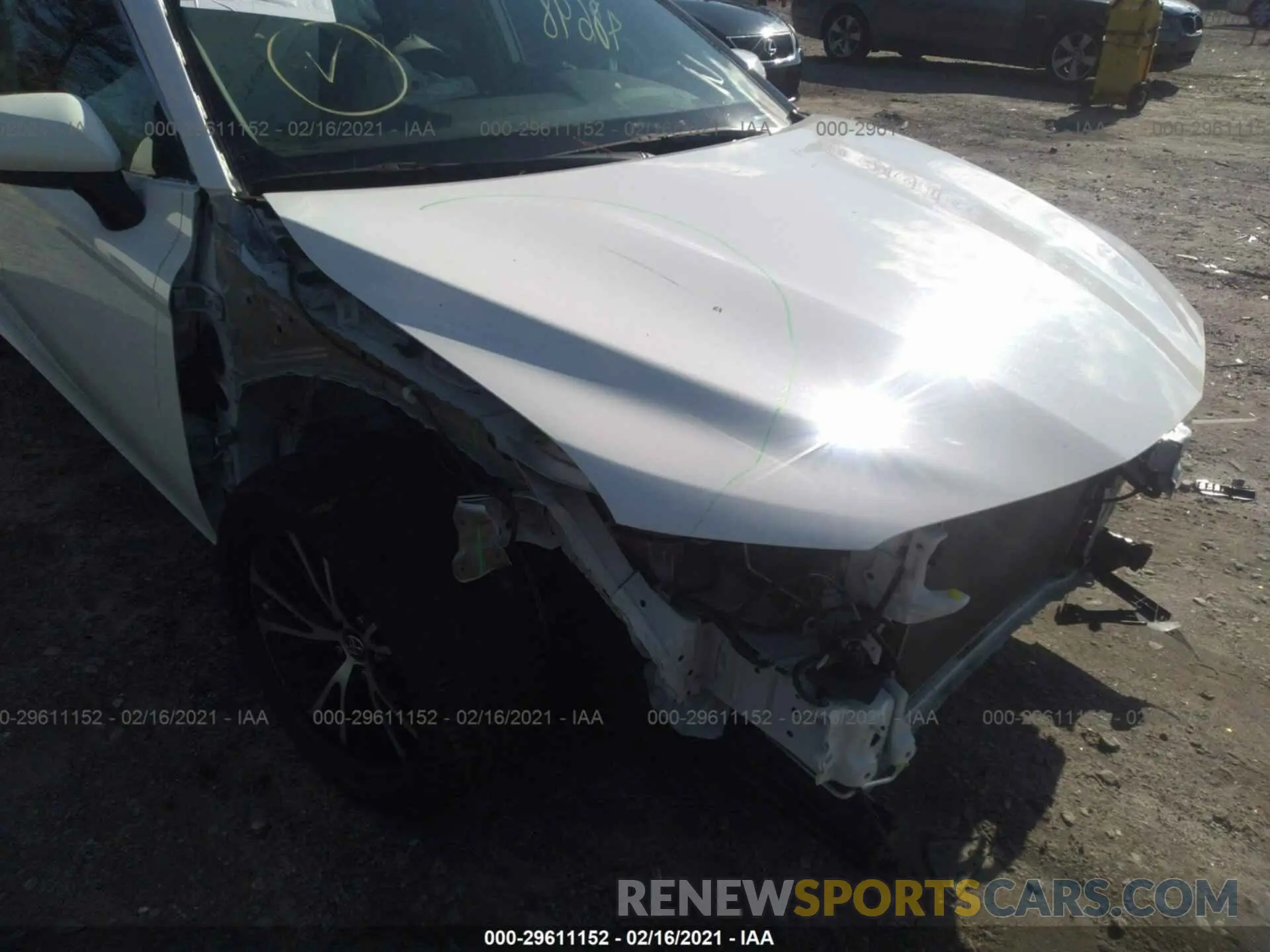 6 fotografías del automóvil dañado 4T1B11HK1KU180663 TOYOTA CAMRY 2019