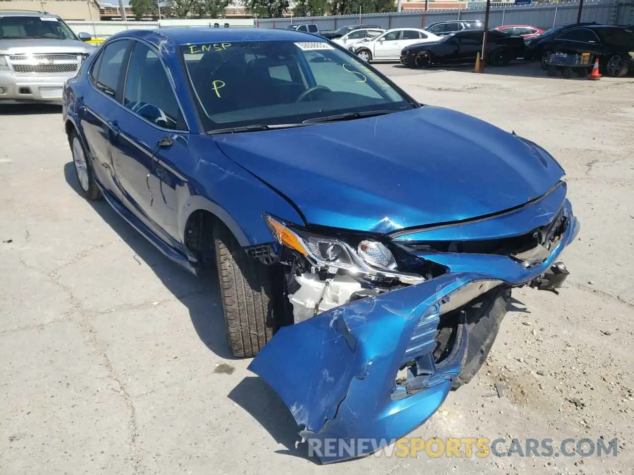 1 fotografías del automóvil dañado 4T1B11HK1KU182610 TOYOTA CAMRY 2019