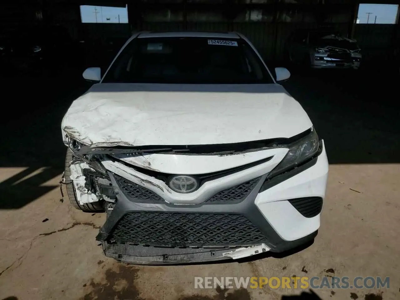 5 fotografías del automóvil dañado 4T1B11HK1KU186205 TOYOTA CAMRY 2019