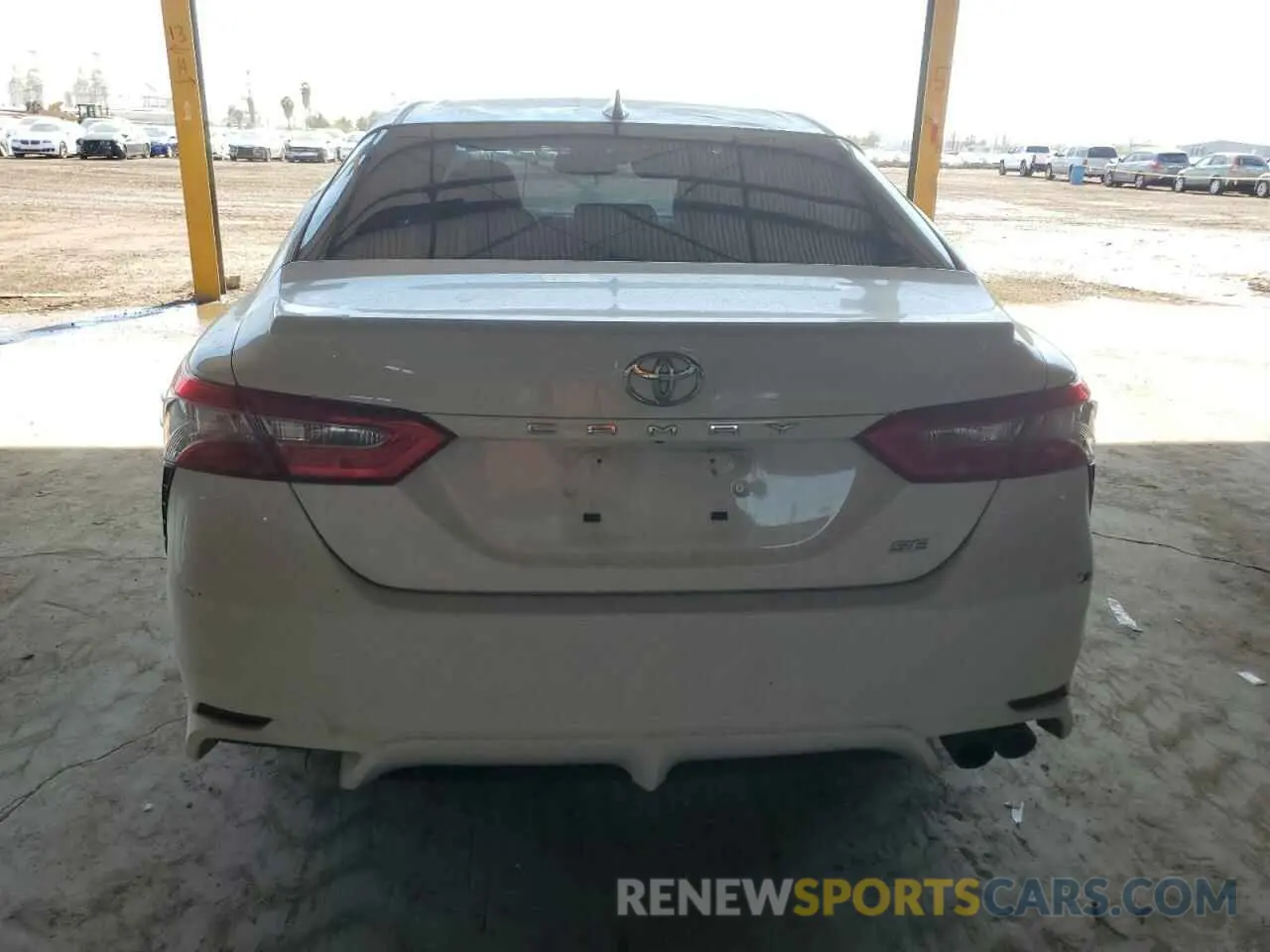6 fotografías del automóvil dañado 4T1B11HK1KU186205 TOYOTA CAMRY 2019
