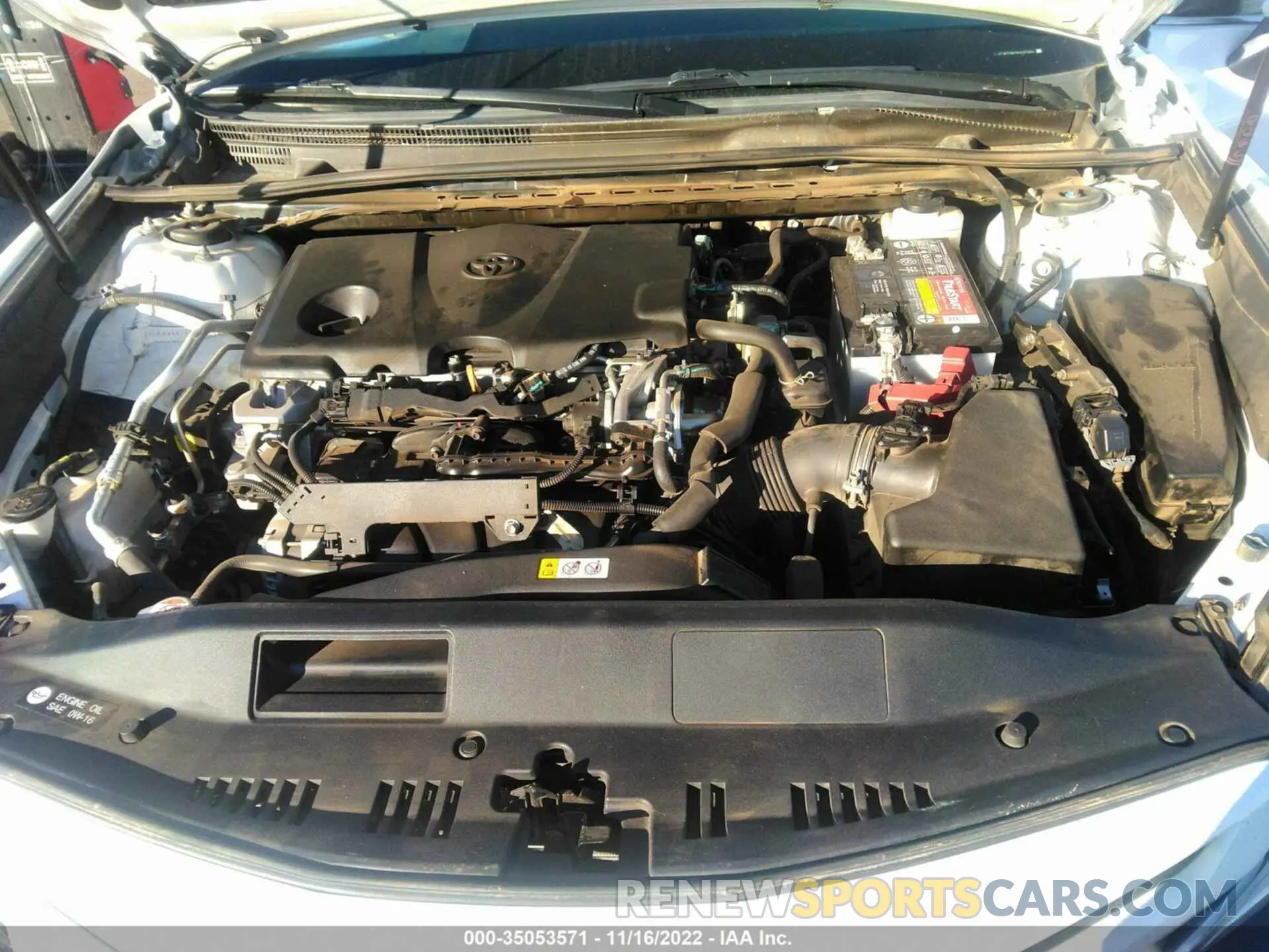 10 fotografías del automóvil dañado 4T1B11HK1KU191064 TOYOTA CAMRY 2019