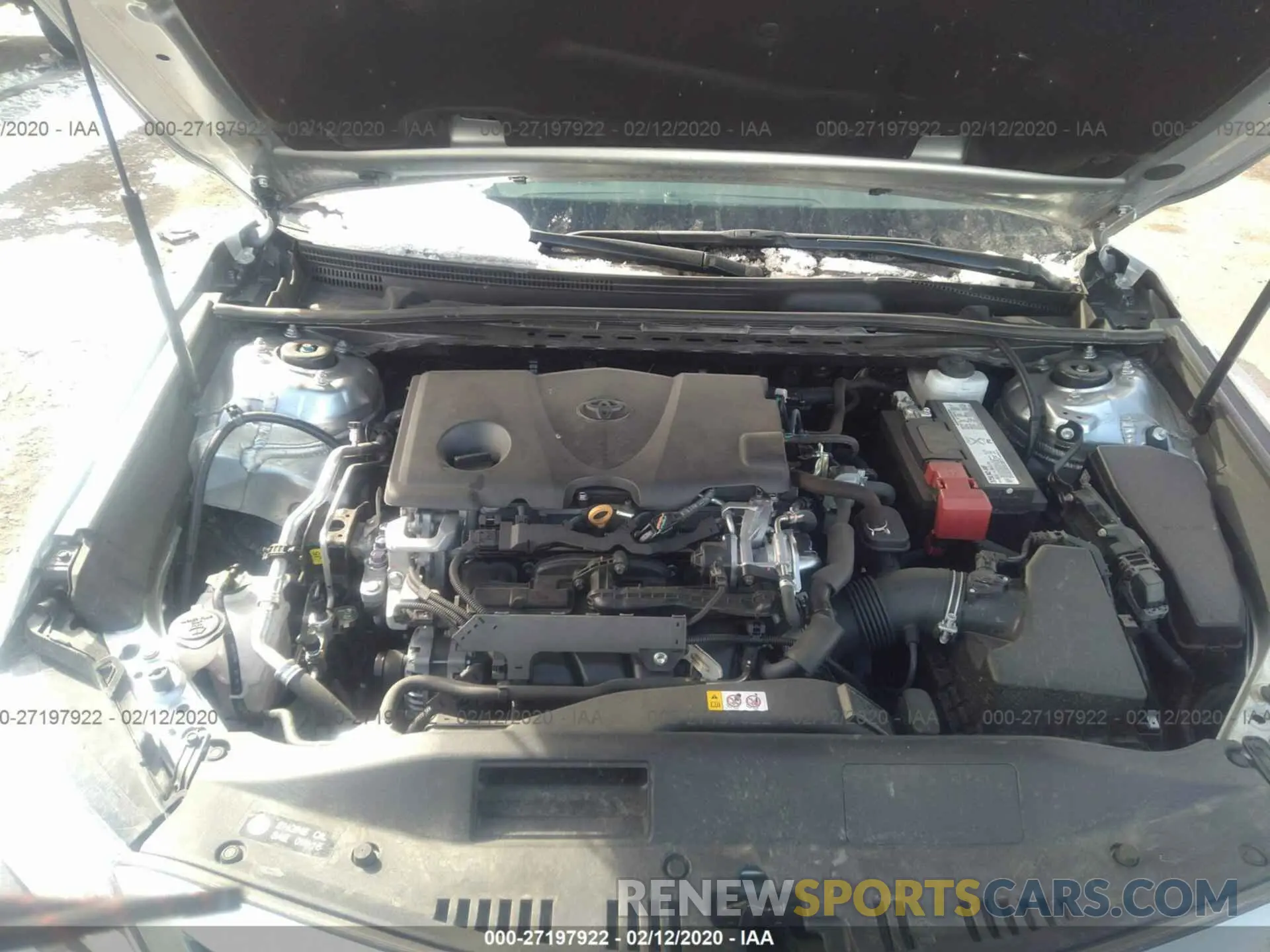 10 fotografías del automóvil dañado 4T1B11HK1KU201172 TOYOTA CAMRY 2019