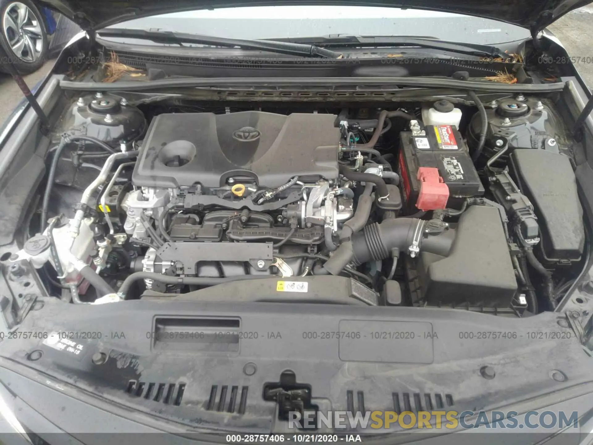 10 fotografías del automóvil dañado 4T1B11HK1KU203519 TOYOTA CAMRY 2019