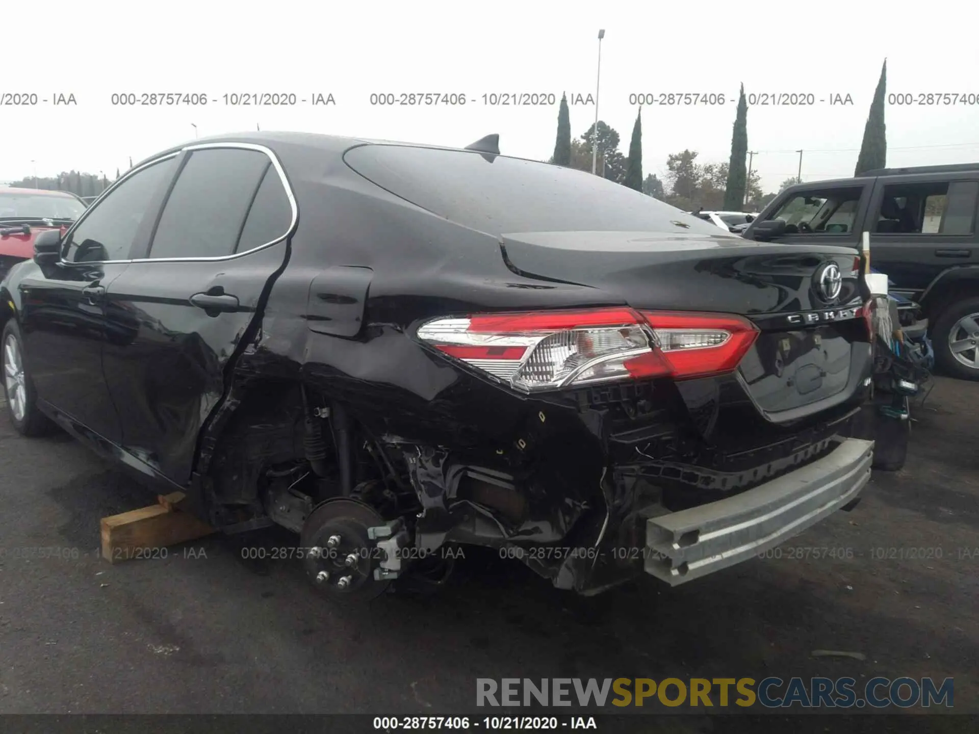 6 fotografías del automóvil dañado 4T1B11HK1KU203519 TOYOTA CAMRY 2019