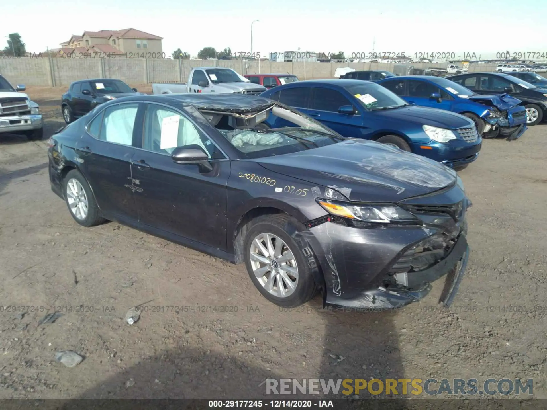 1 fotografías del automóvil dañado 4T1B11HK1KU204640 TOYOTA CAMRY 2019
