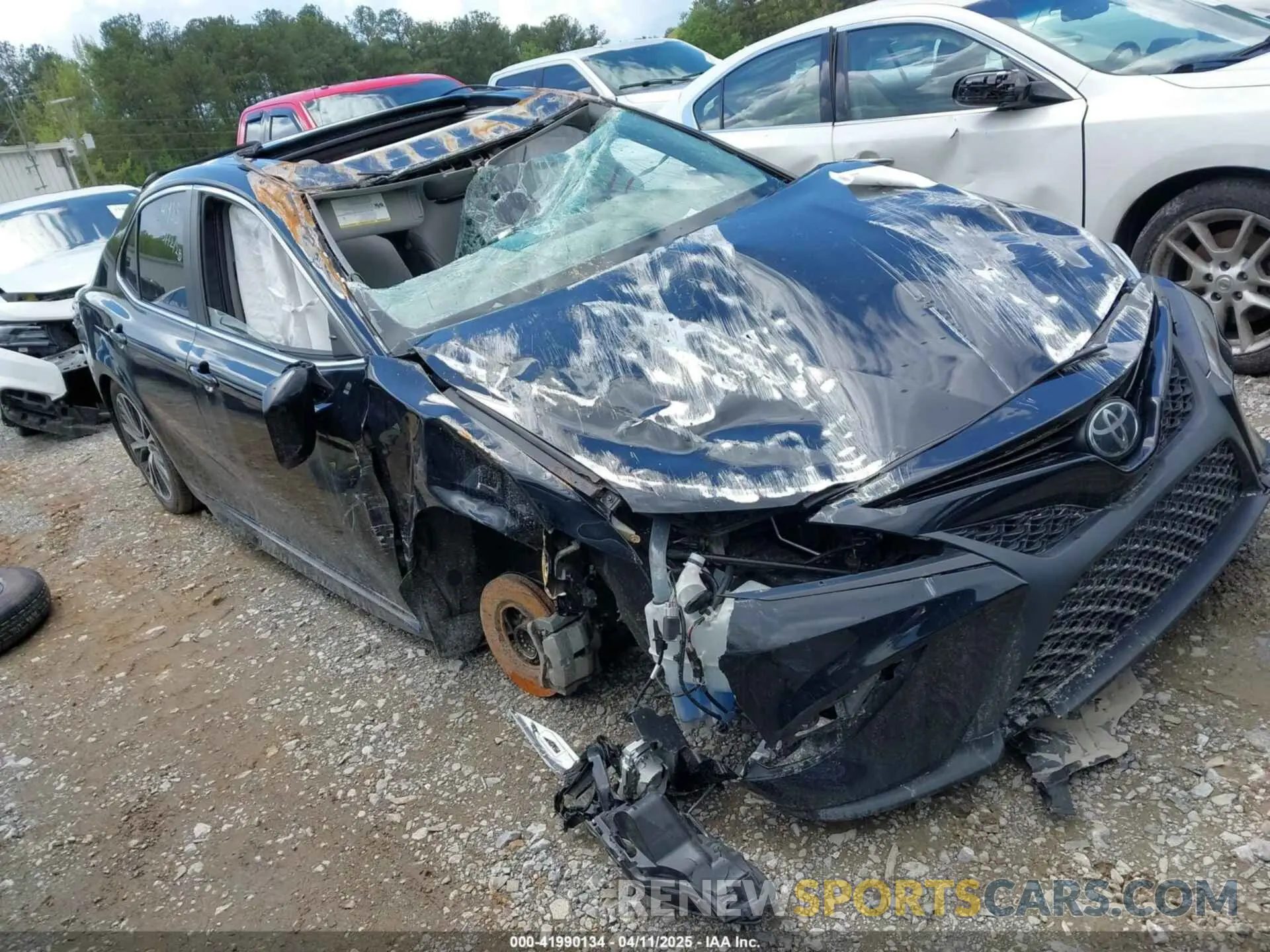 1 fotografías del automóvil dañado 4T1B11HK1KU209840 TOYOTA CAMRY 2019