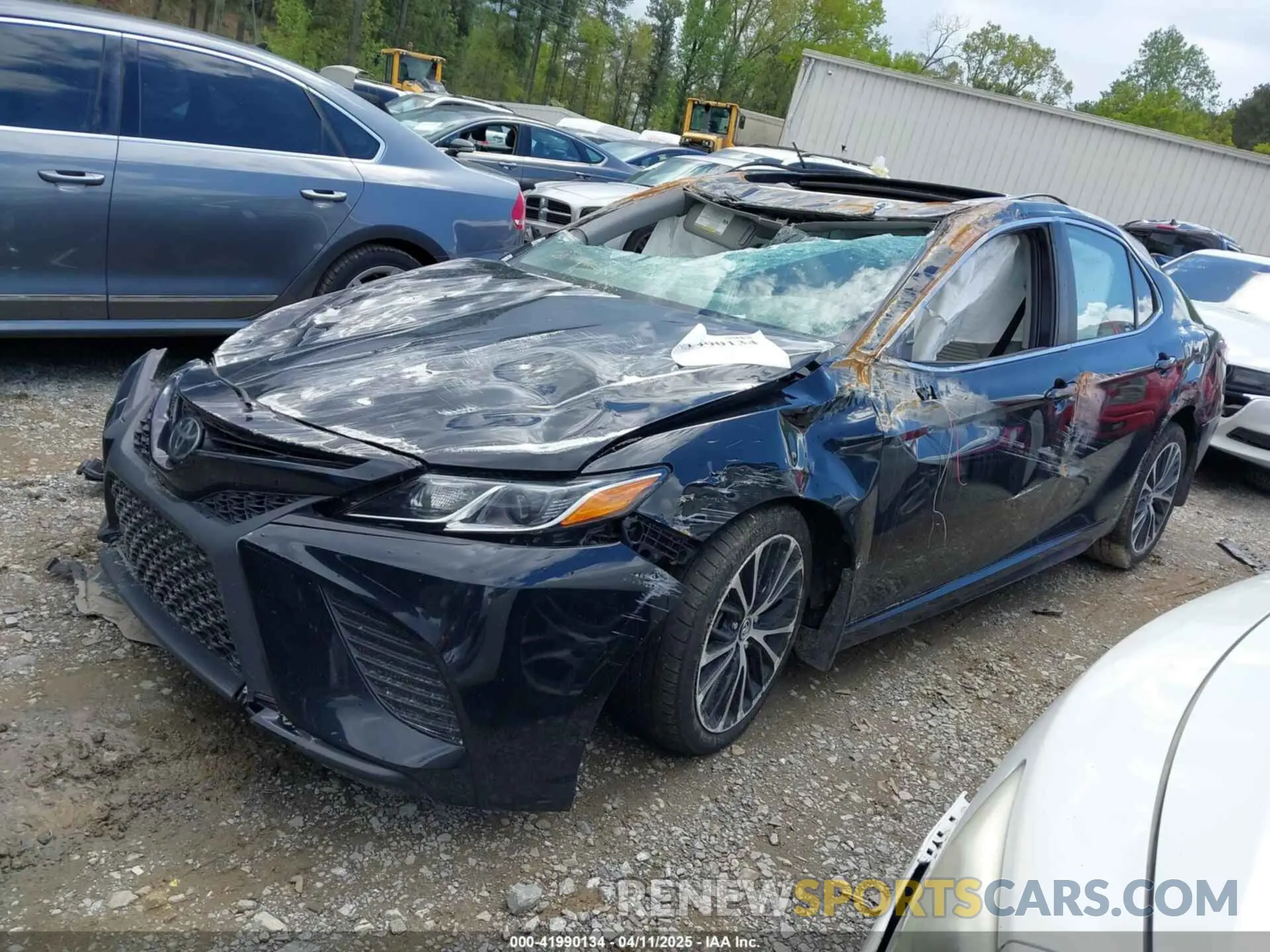 2 fotografías del automóvil dañado 4T1B11HK1KU209840 TOYOTA CAMRY 2019