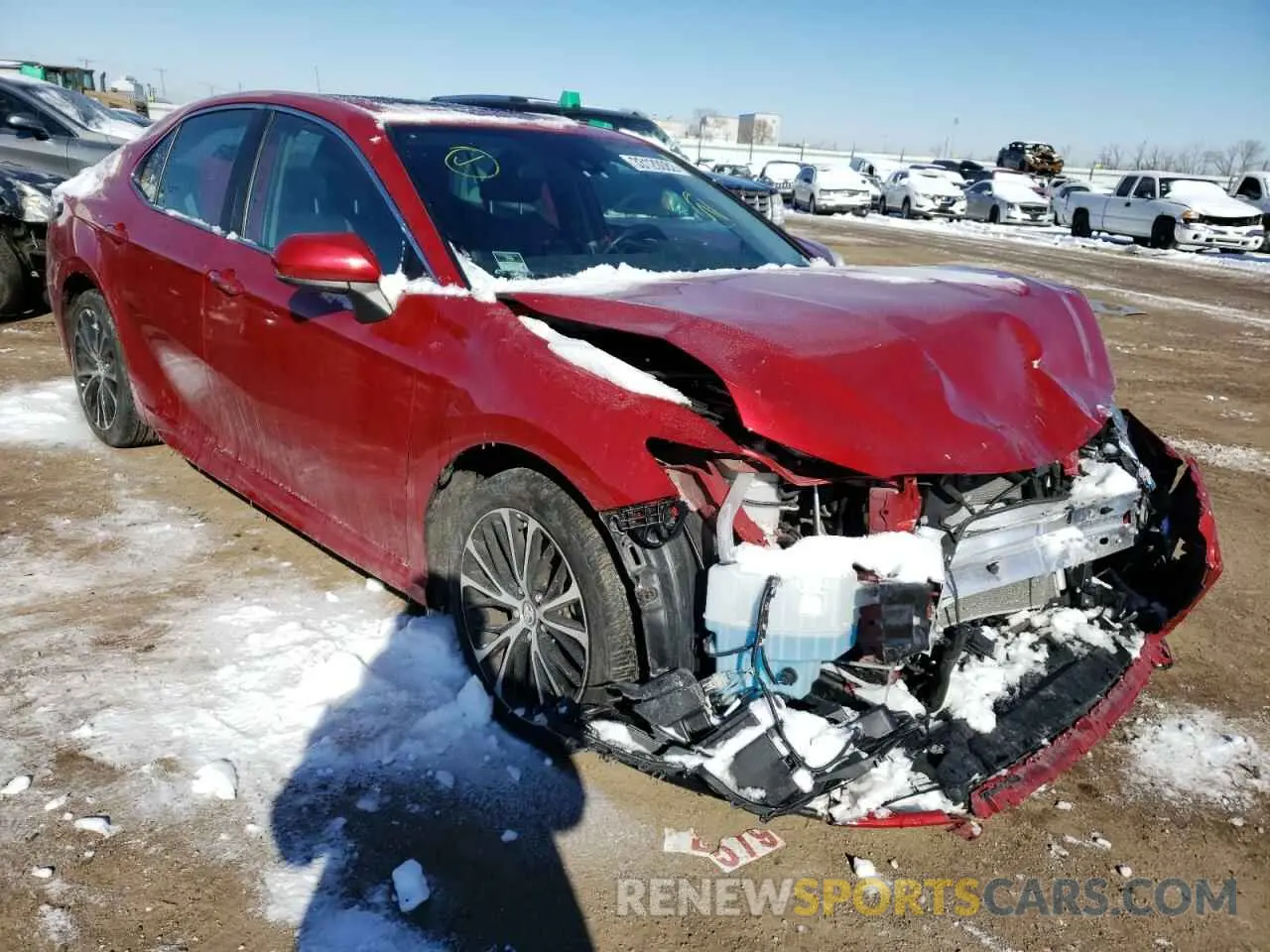 1 fotografías del automóvil dañado 4T1B11HK1KU210471 TOYOTA CAMRY 2019