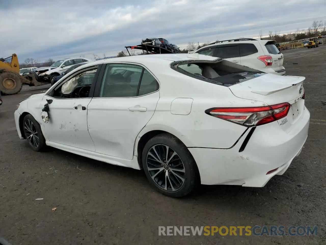 2 fotografías del automóvil dañado 4T1B11HK1KU214732 TOYOTA CAMRY 2019