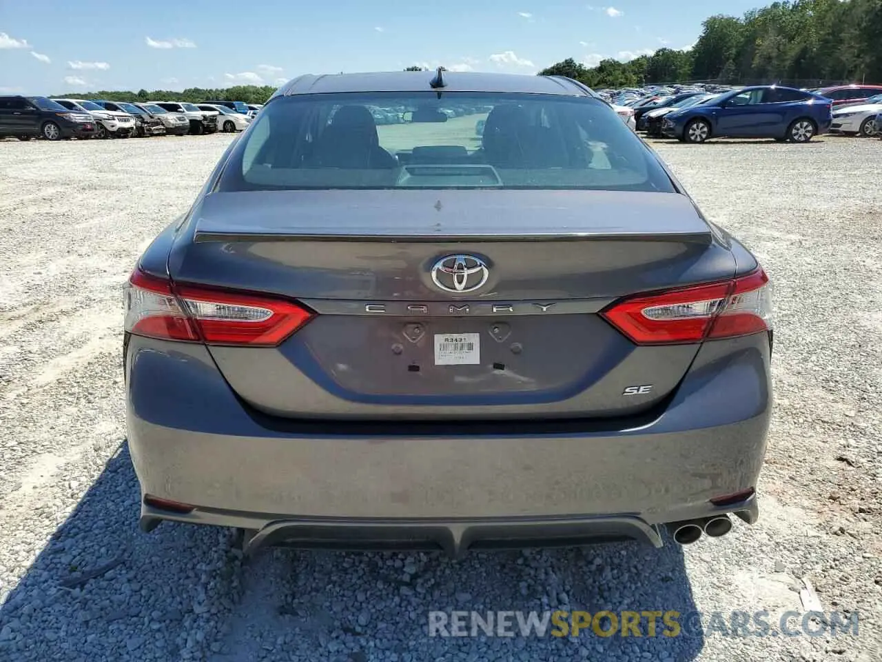 6 fotografías del automóvil dañado 4T1B11HK1KU222927 TOYOTA CAMRY 2019