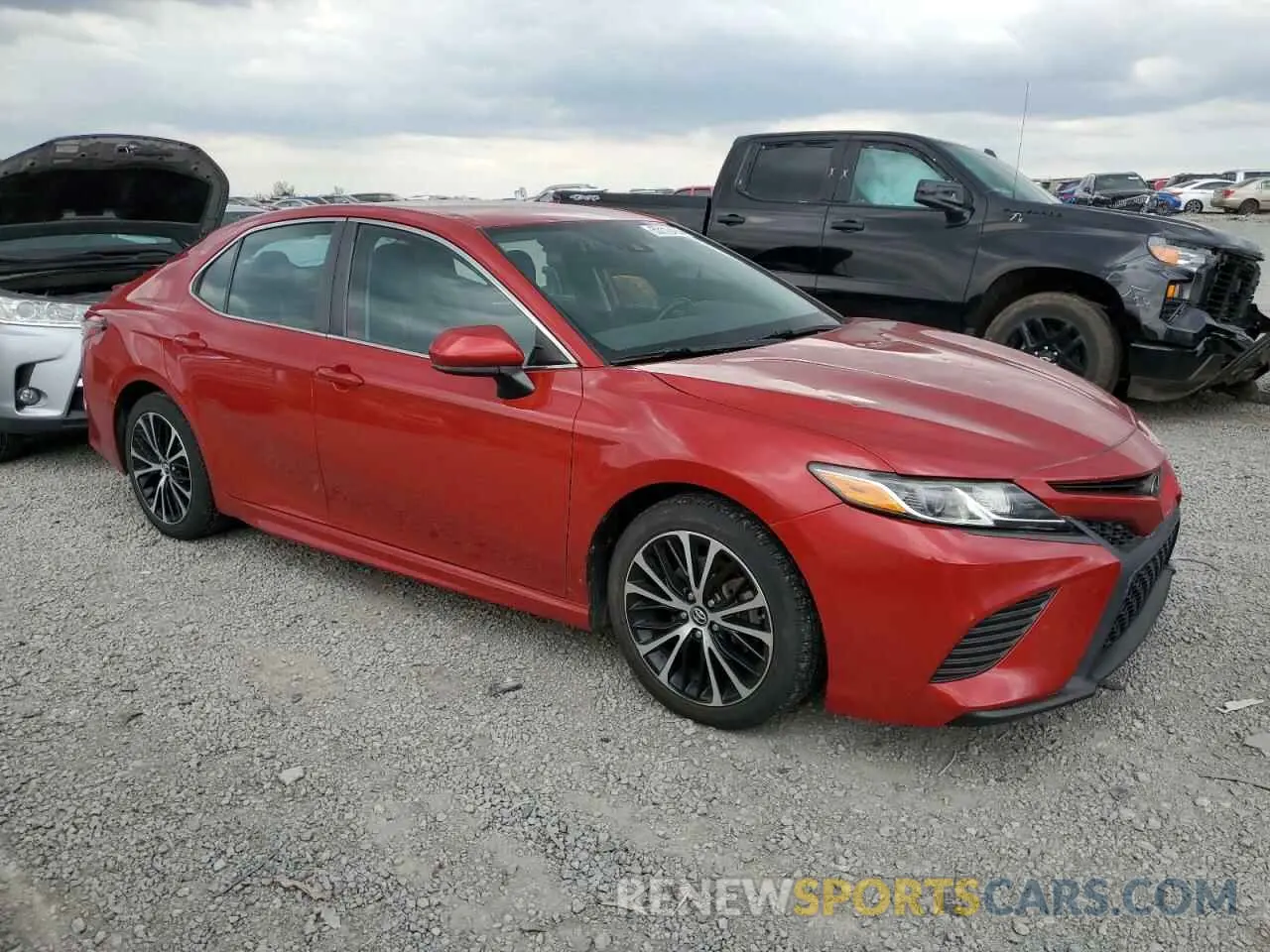 4 fotografías del automóvil dañado 4T1B11HK1KU225553 TOYOTA CAMRY 2019